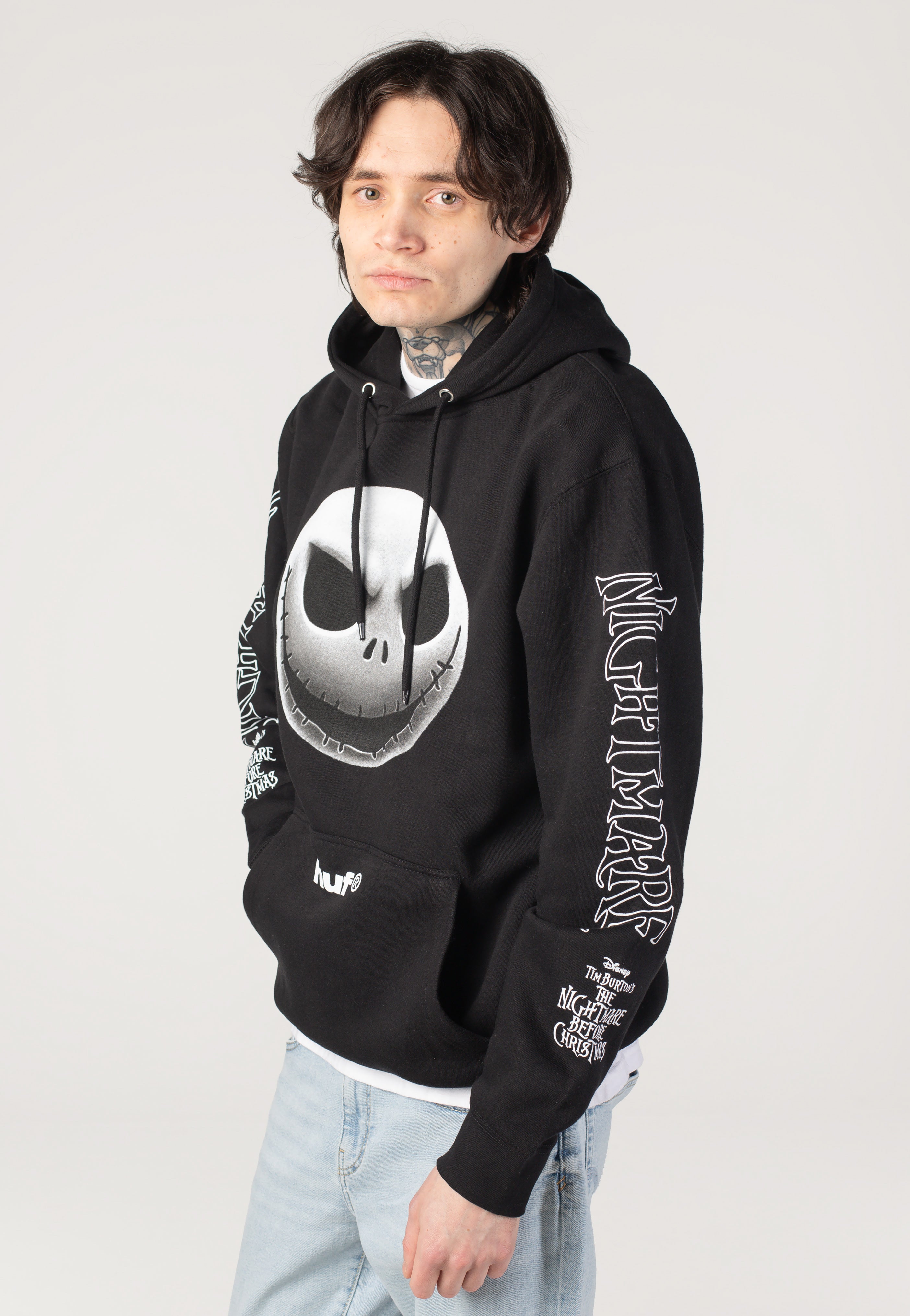 HUF x The Nightmare Before Christmas - Jack Skellington Black