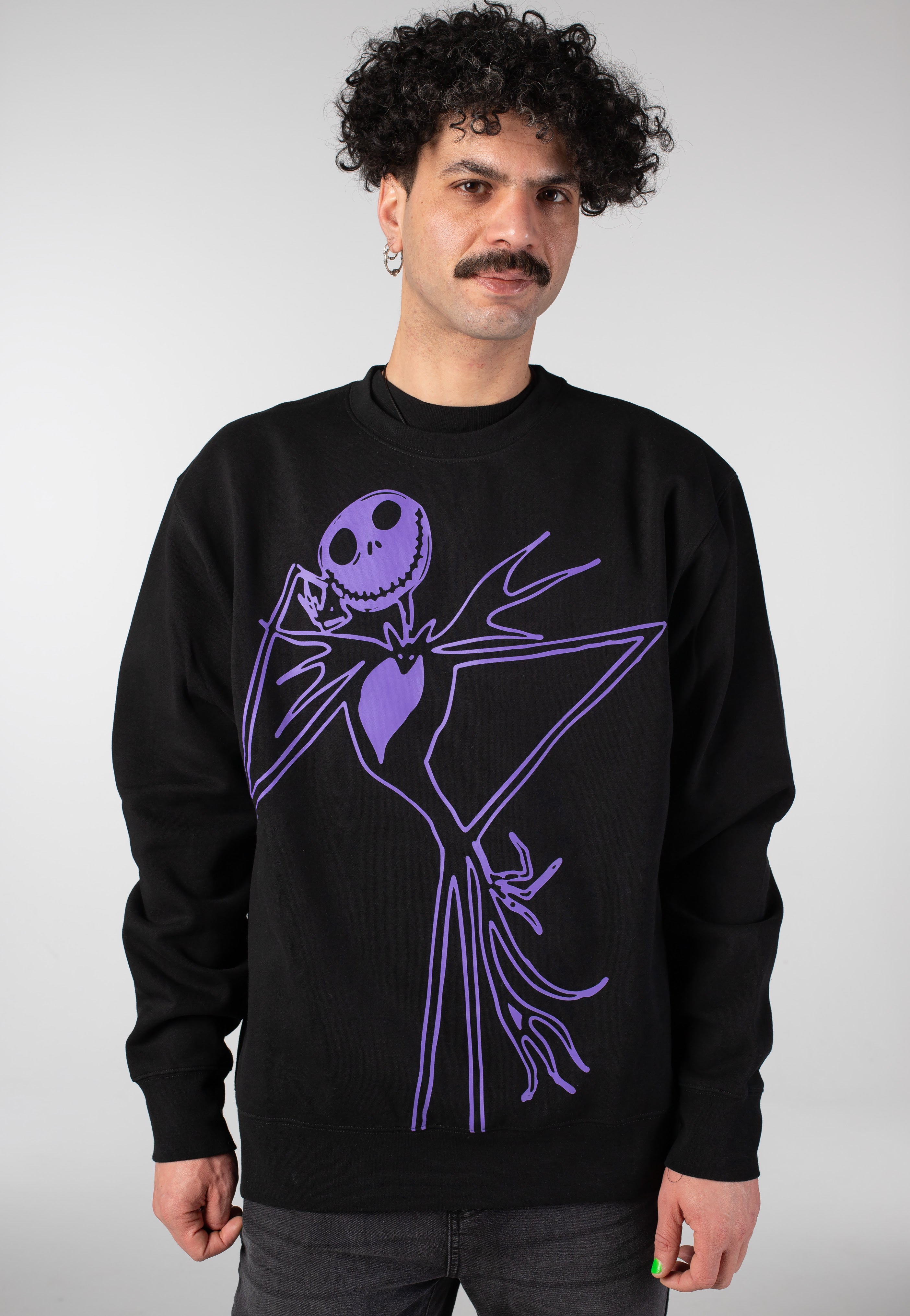 ほぼ新品未使用！HUF JACK SKELLINGTON CREW HUF - Jack Skellington Crew - Sweater | Impericon