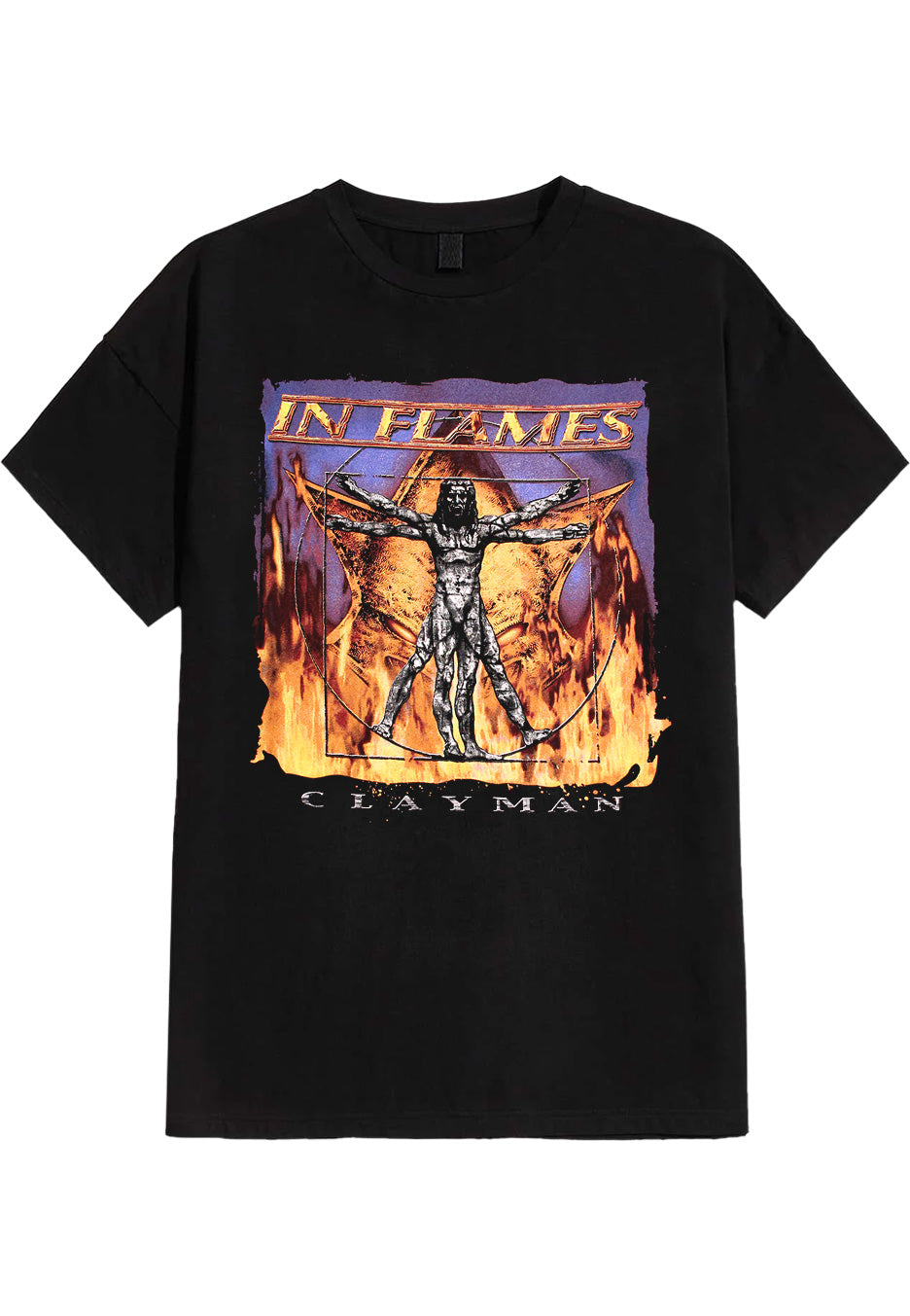In Flames Clayman Cover - T-Shirt | Impericon
