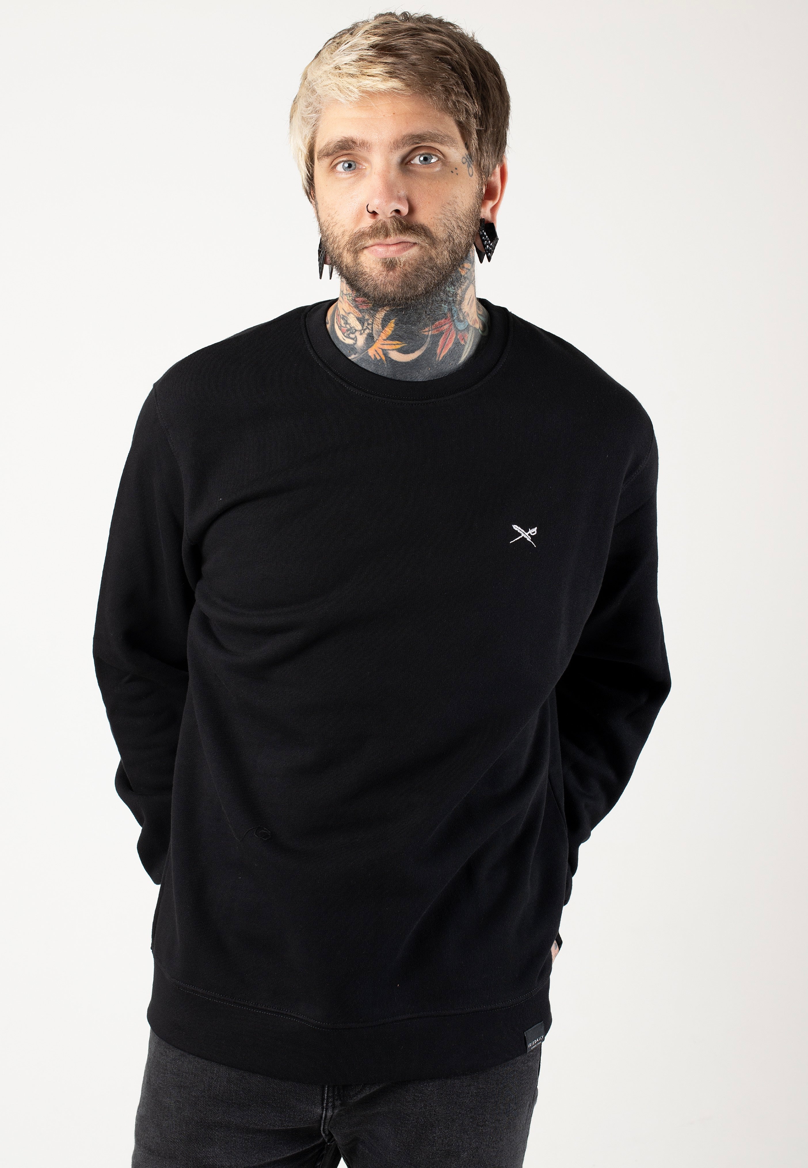 Iriedaily Mini Flag Black Sweater Impericon