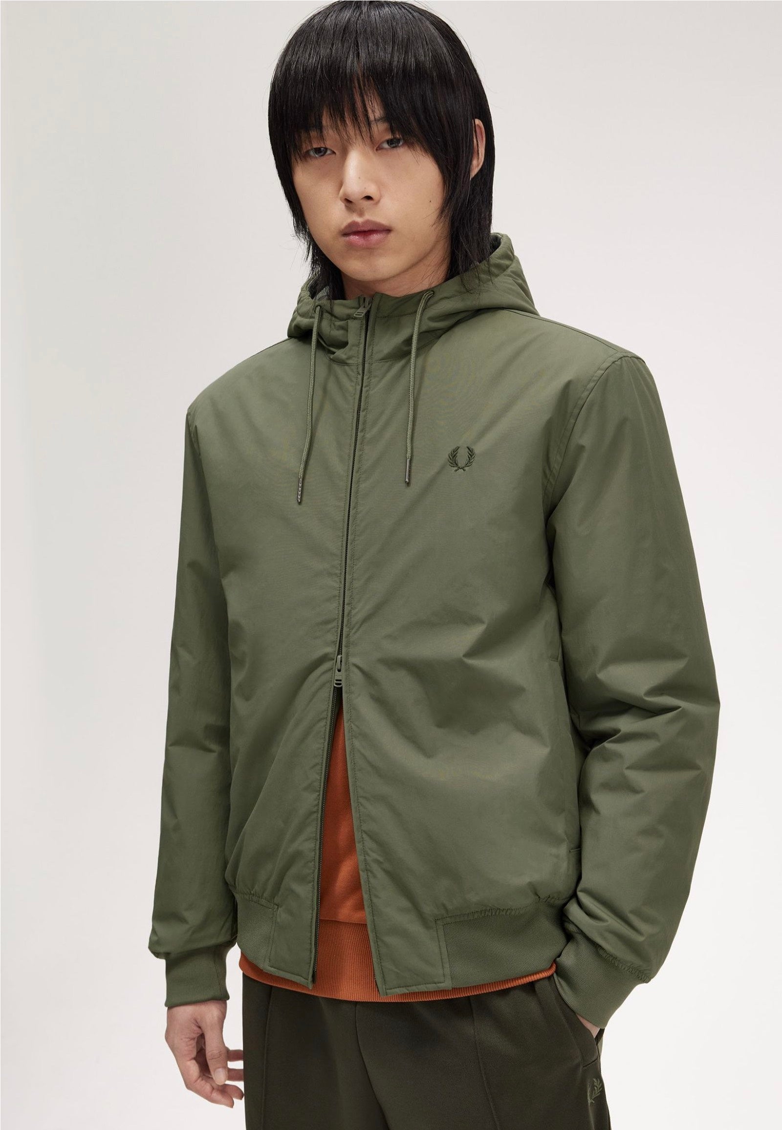 Fred Perry - The Hooded Brentham Lrl Wrth Green - Jacket | Impericon