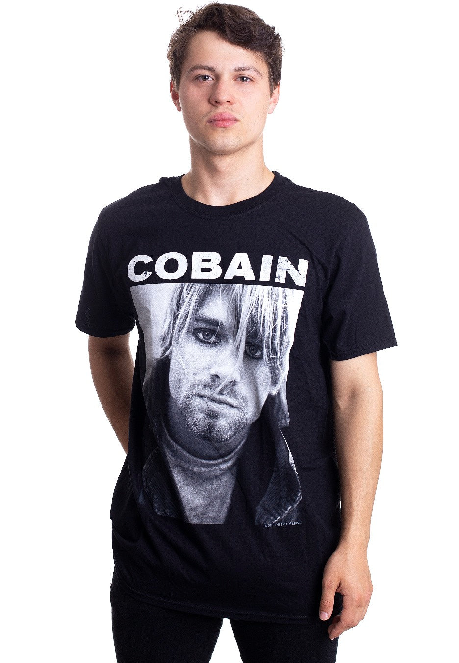 Kurt Cobain Kurt B/W Photo - T-Shirt | Impericon