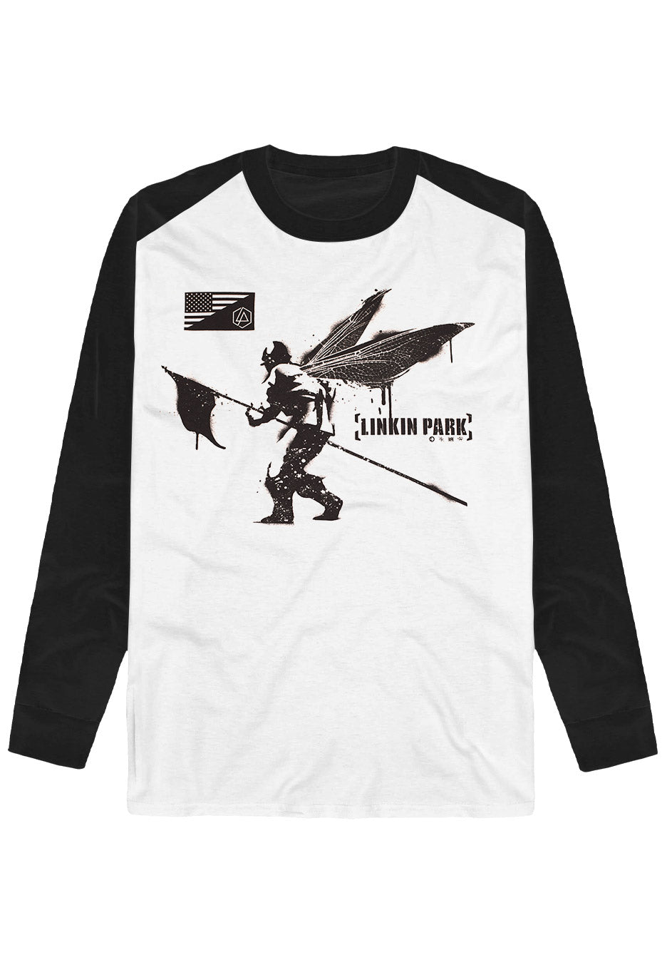 Linkin Park Street Soldier White/Black - Longsleeve | Impericon