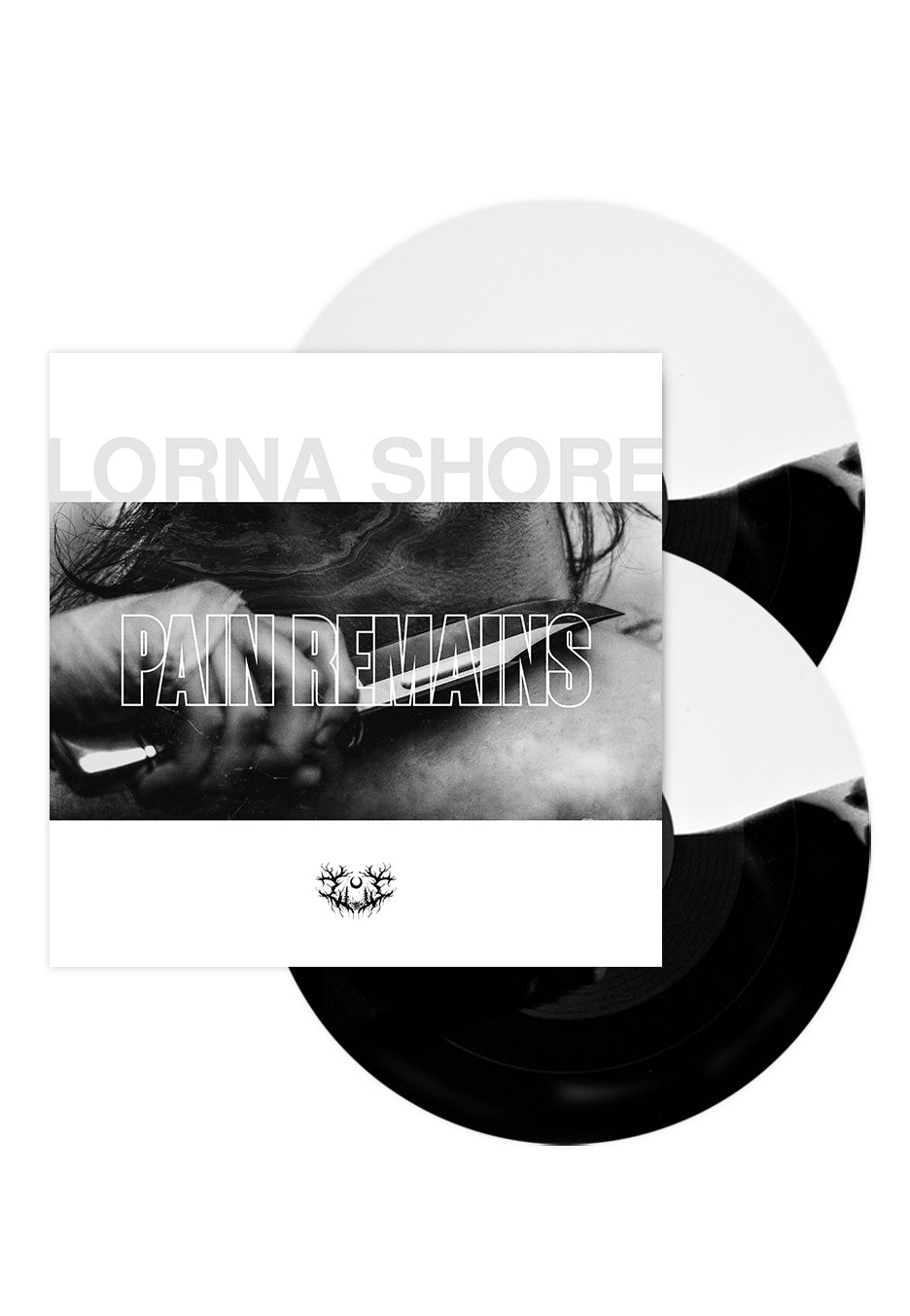 Lorna Shore - Pain Remains Ltd. Black White Split - Colored 2 Vinyl