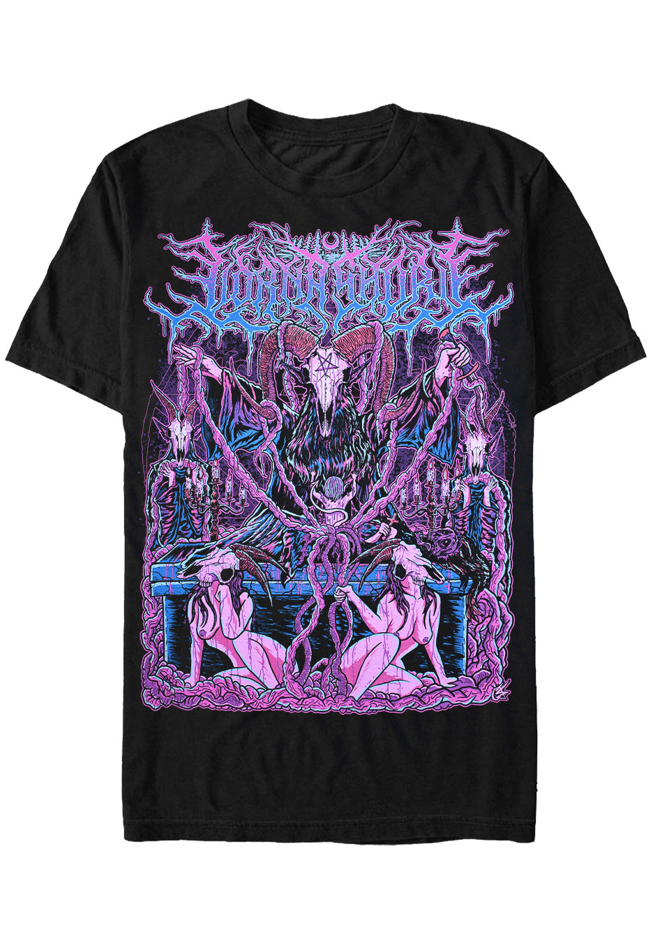 Lorna Shore Pink Goat - T-Shirt | Impericon