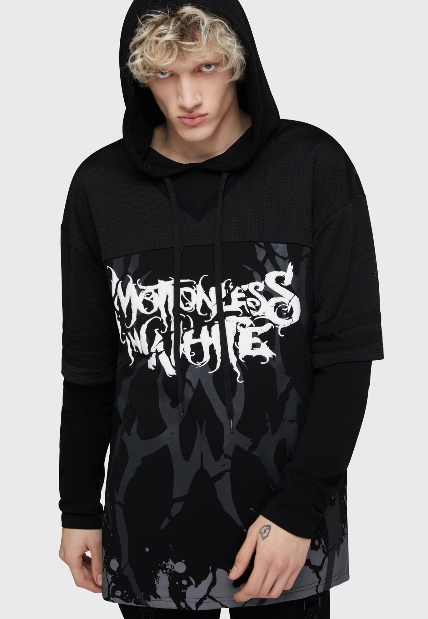 Killstar x Motionless In White - Masked For Death Black - Hoodie