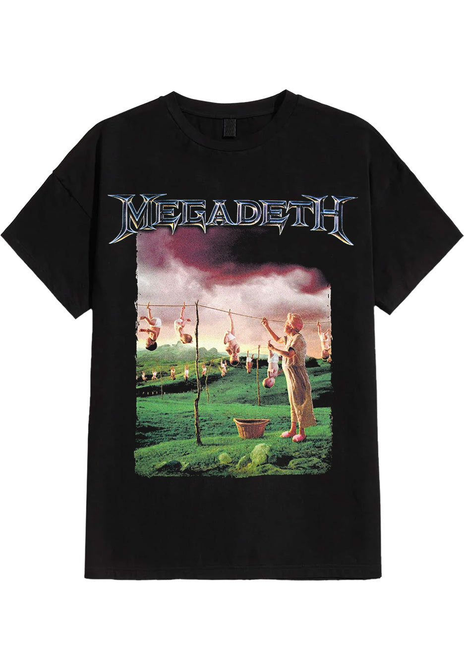 Megadeth - Youthanasia Tracklist - T-Shirt | Impericon