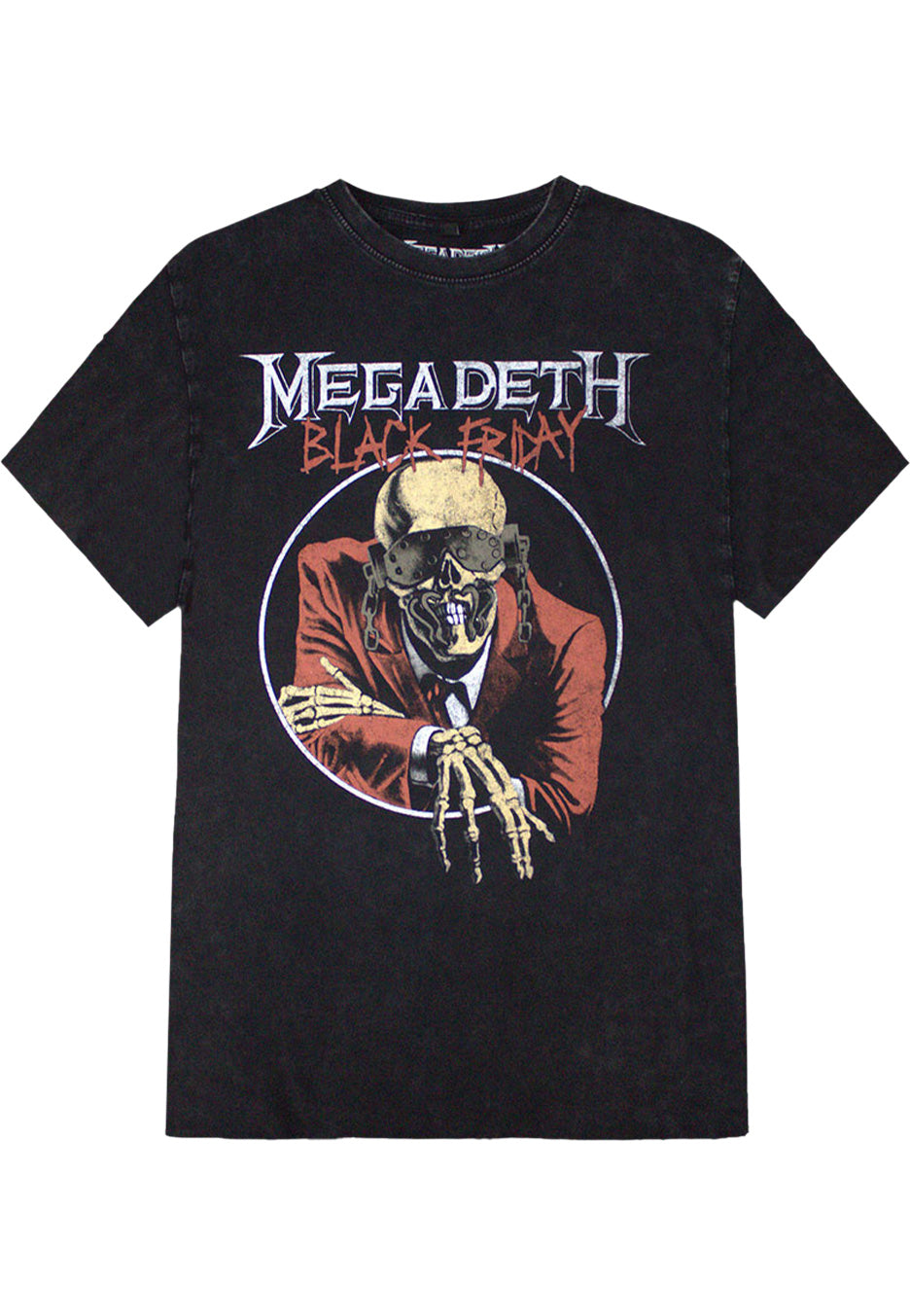 Megadeth - Black Friday Stone Washed - T-Shirt | Impericon