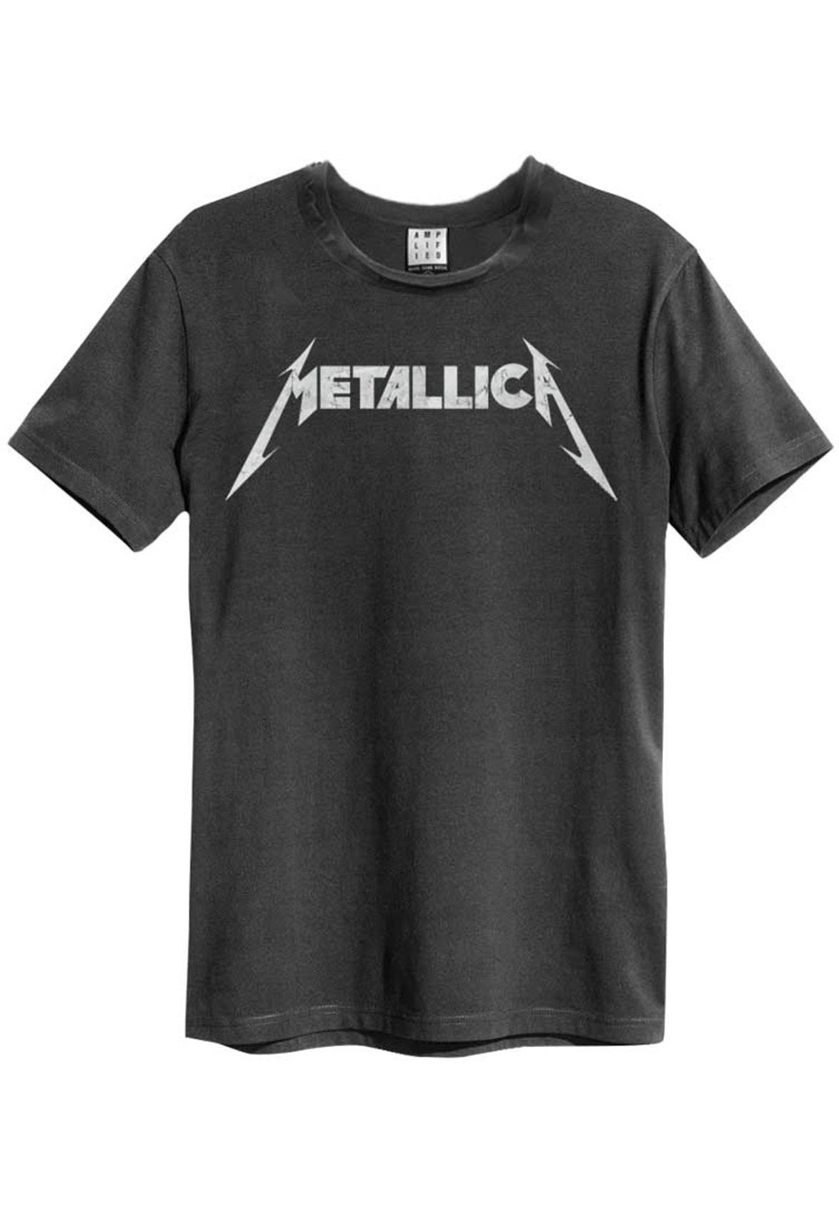 Metallica Logo Charcoal - T-Shirt | Impericon