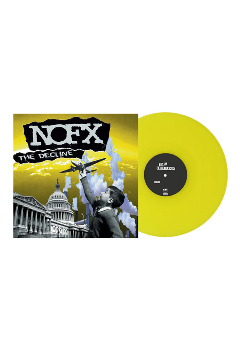 NOFX The Decline EP Ltd. Yellow - Colored Vinyl | Impericon