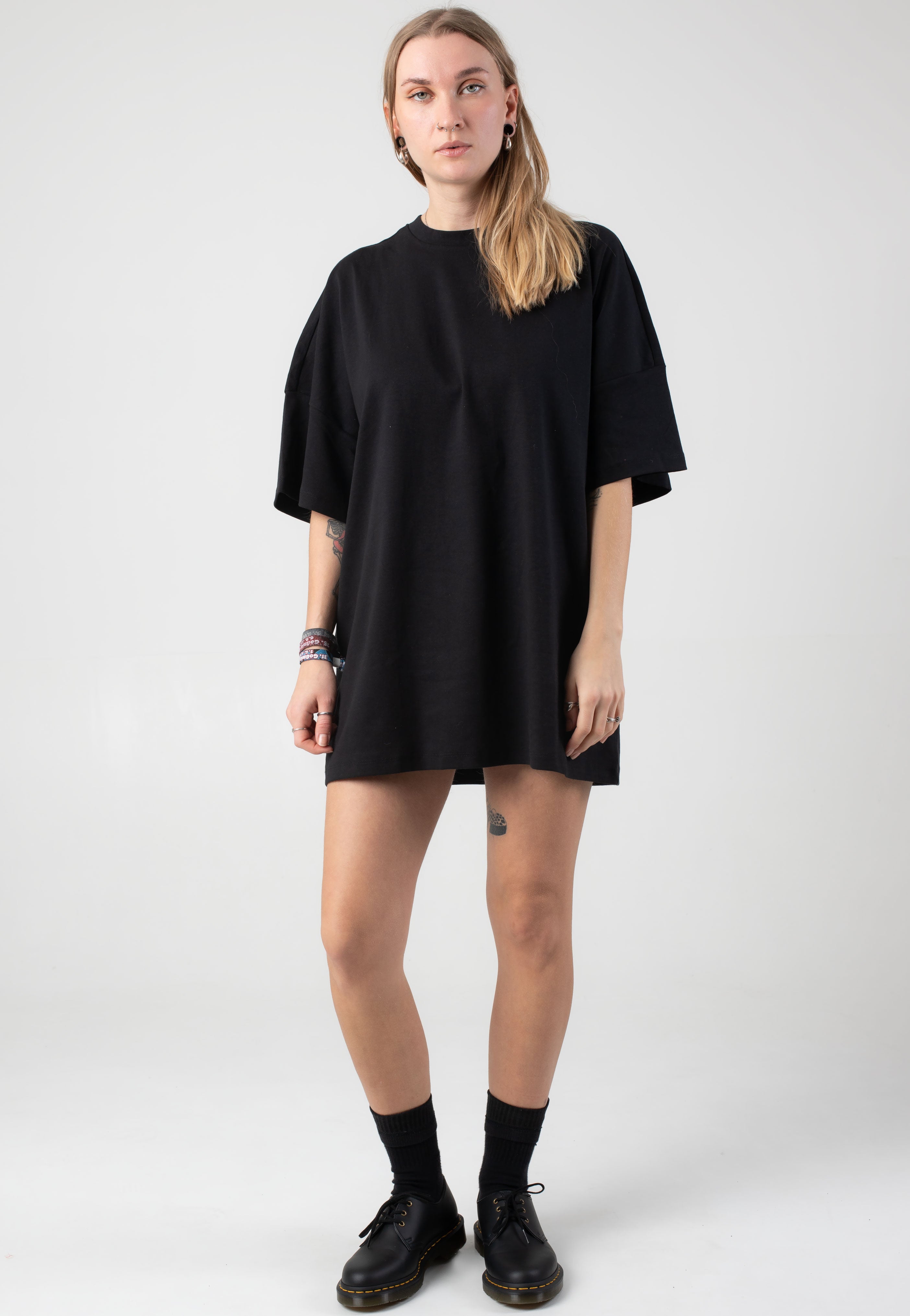 noisy may shirt dress Noisy May - Boxy T-Shirt Dress - Women - Cotton/Spandex - XS