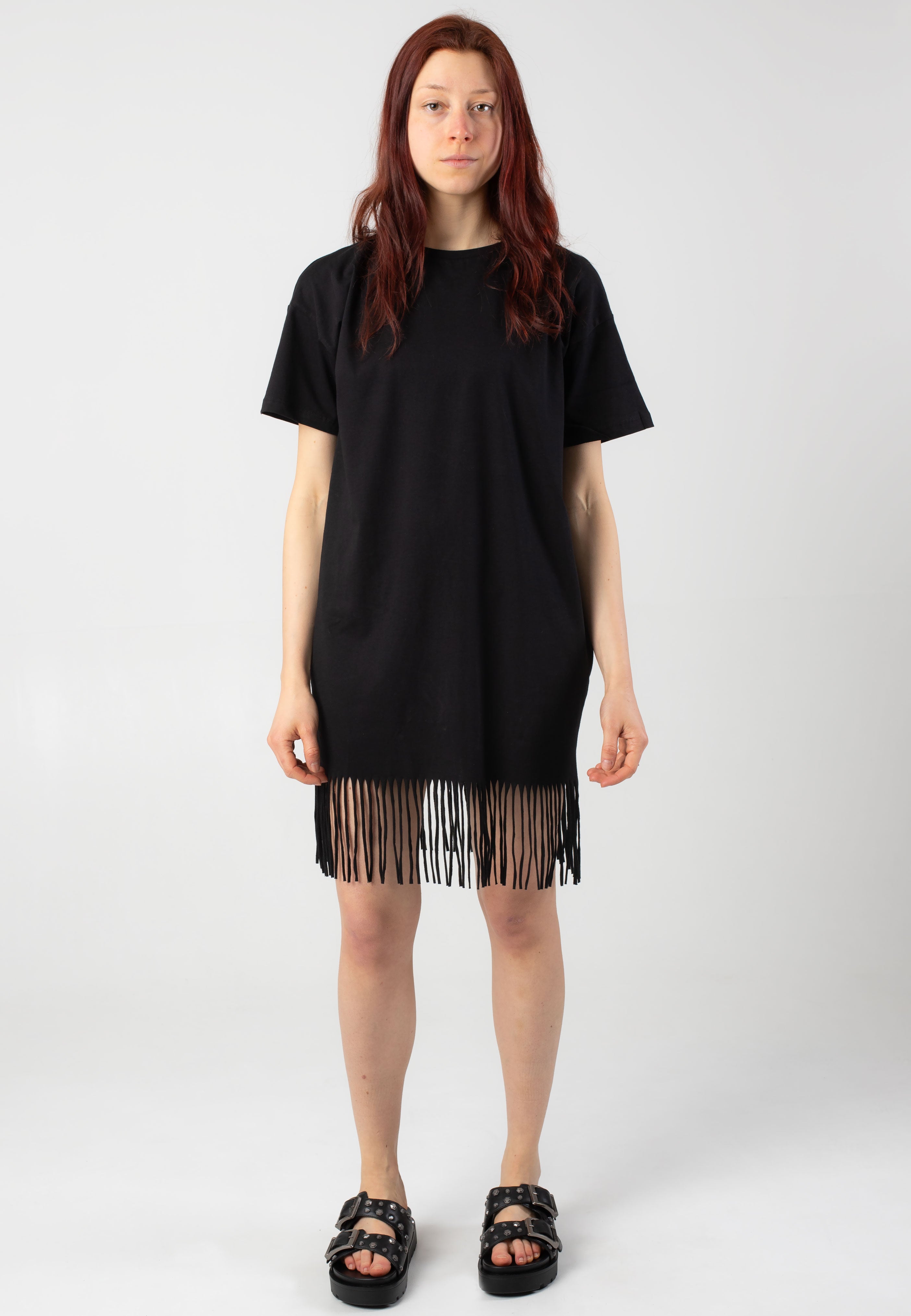 noisy may black dress 'NMKeyla' female plain colored size XS Denim dress