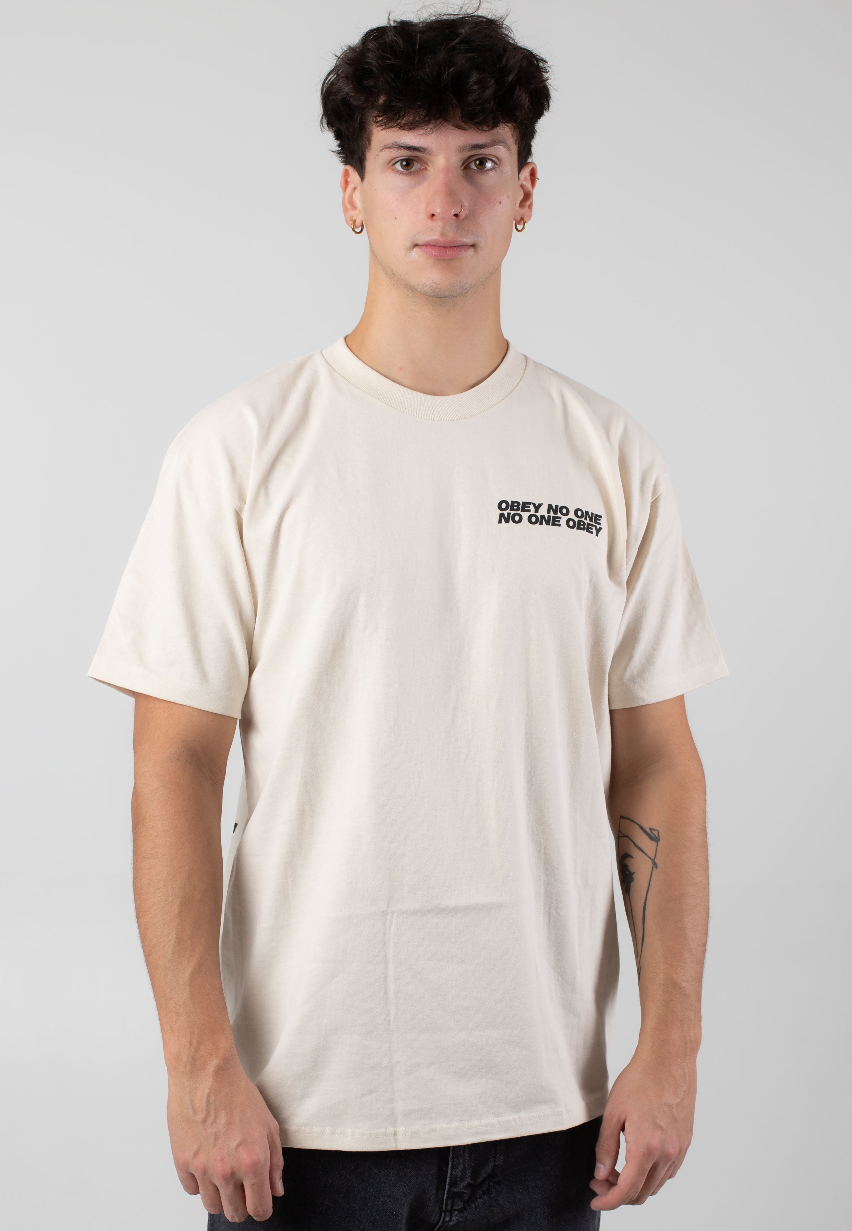 Obey - No One Cream - T-Shirt | Impericon