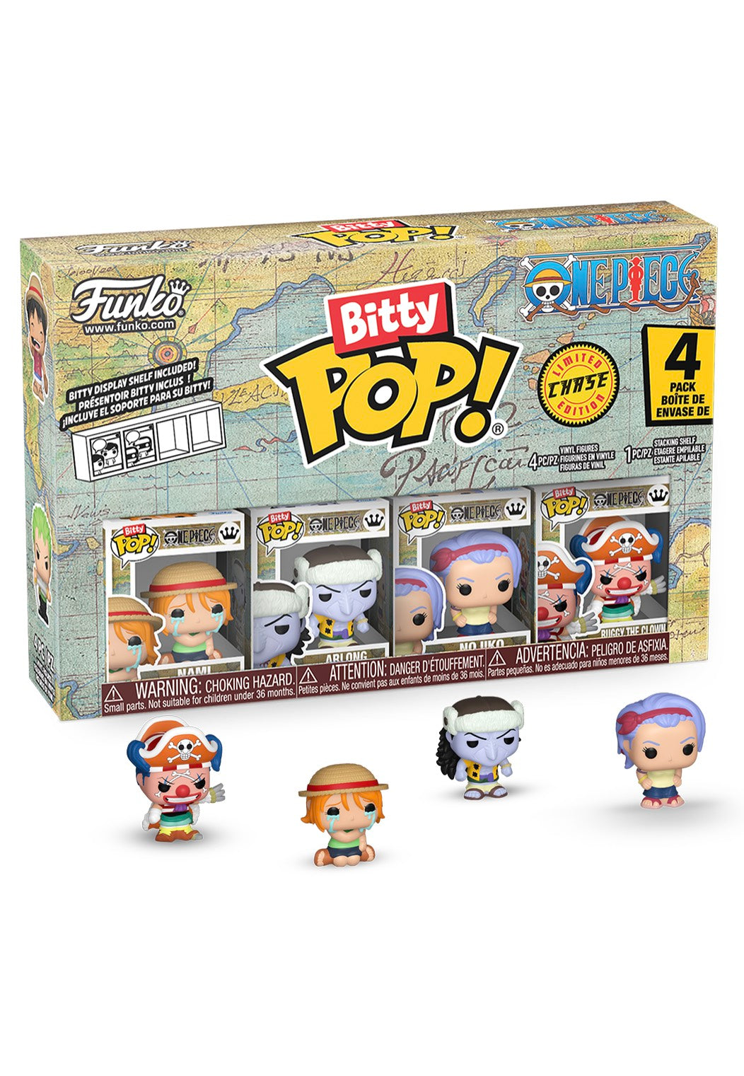 One Piece Nami Bitty POP! 4PK - Funko Pop | Impericon