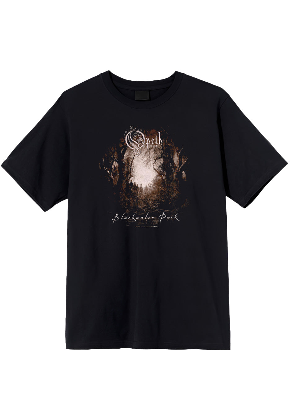 Camiseta Unisex Opeth - Color Negro, Tejido Cómodo De Punto Liso, Ideal Para Fans Del Metal