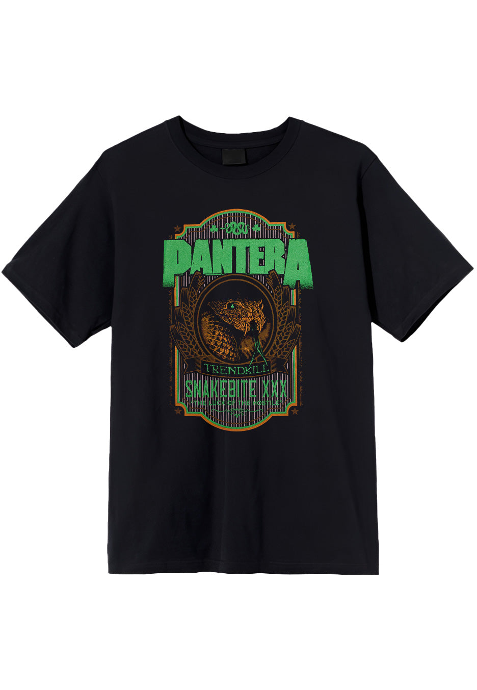 Pantera - Snakebite XXX Label - T-Shirt | Impericon