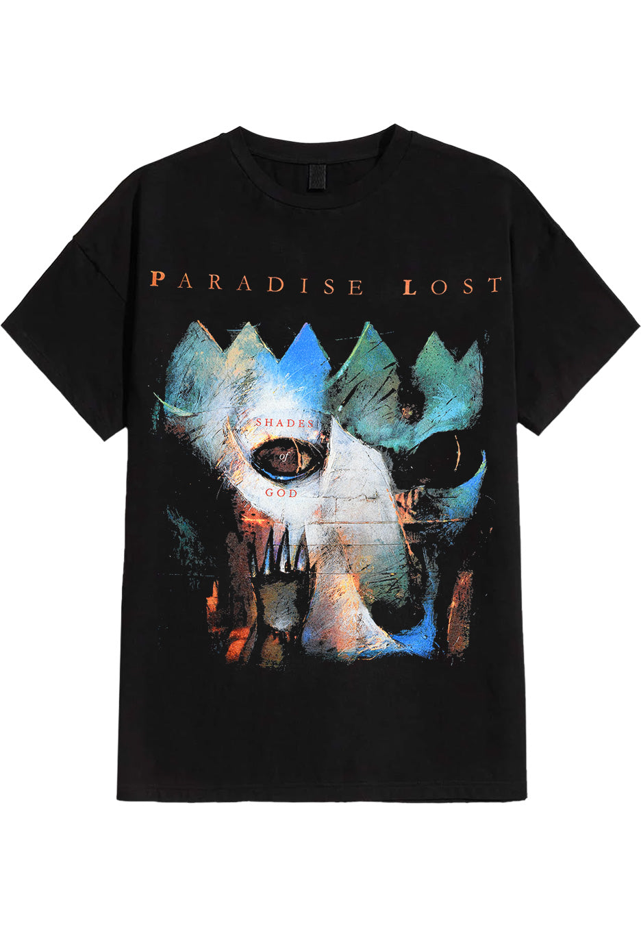 T-Shirt Paradise Lost 'Gothic' Noir - Merchandising Officiel - Taille Regular
