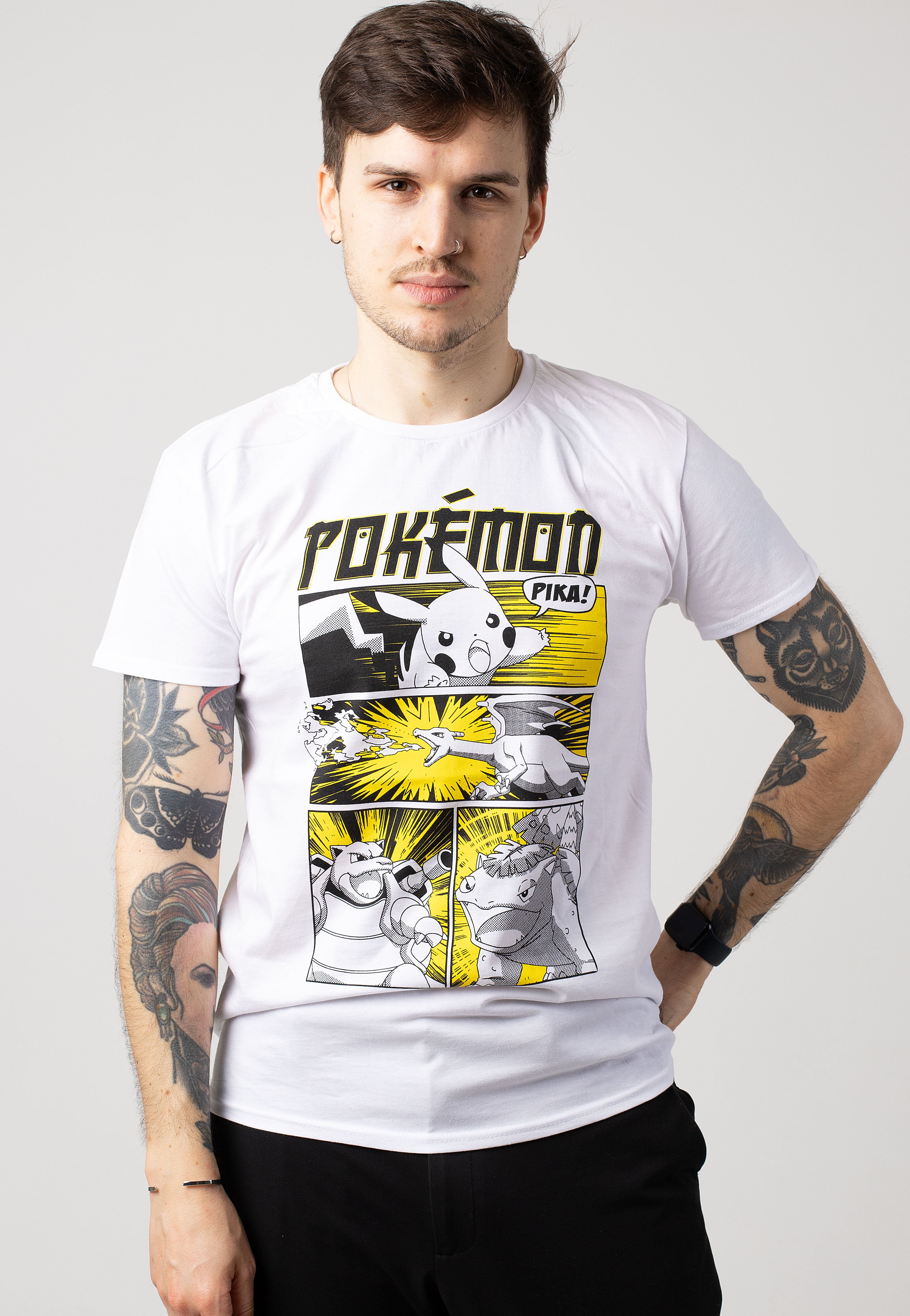 Pokémon - Anime Style Cover White - T-Shirt | Impericon