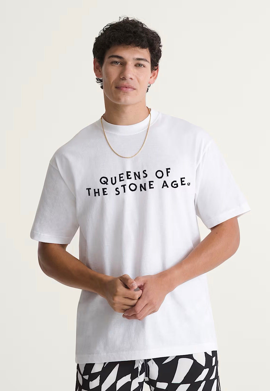 Vans x Queens Of The Stone Age Queens Of The Stone Age White - T