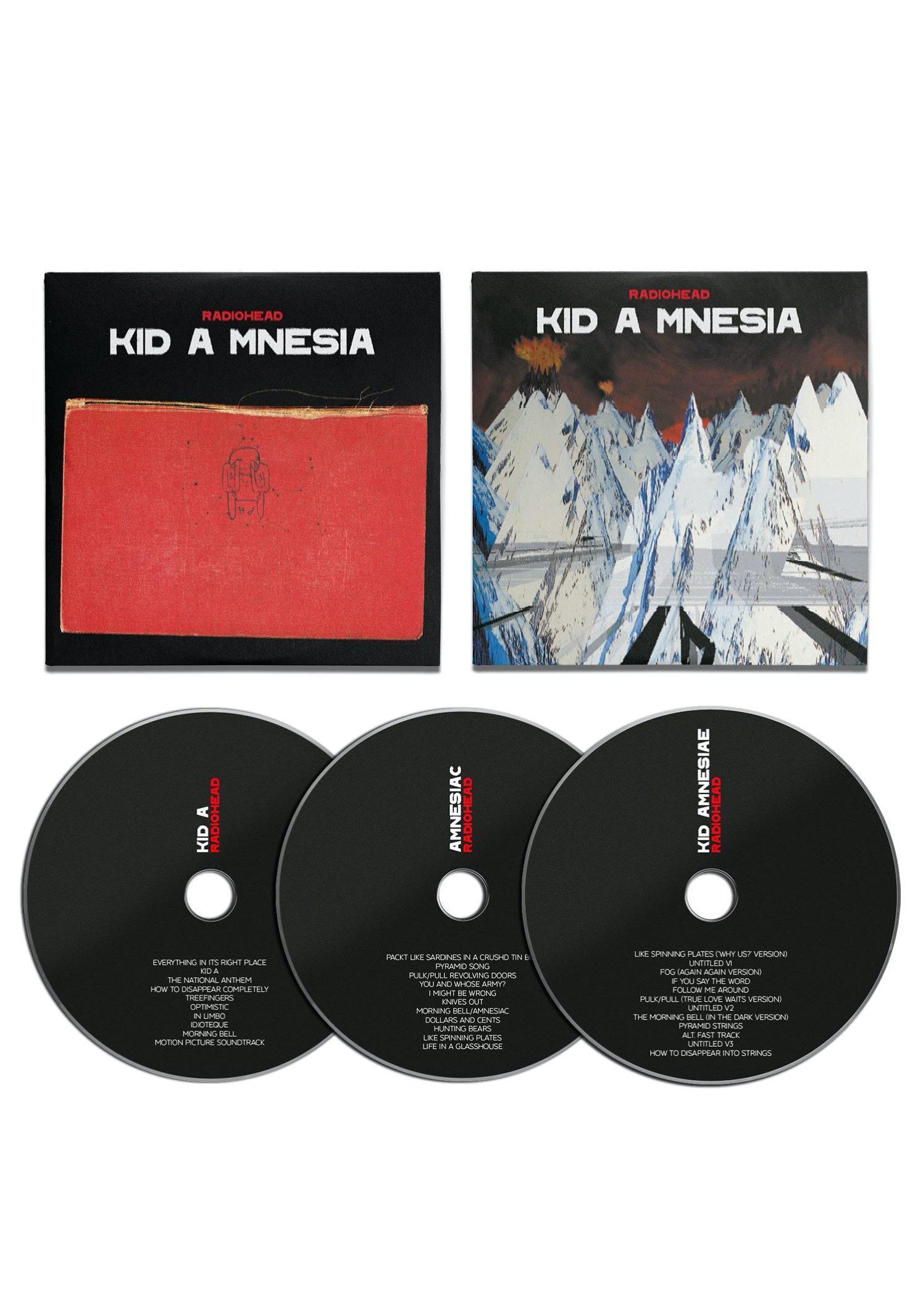 Radiohead Kid A Mnesia - 3 CD | Impericon