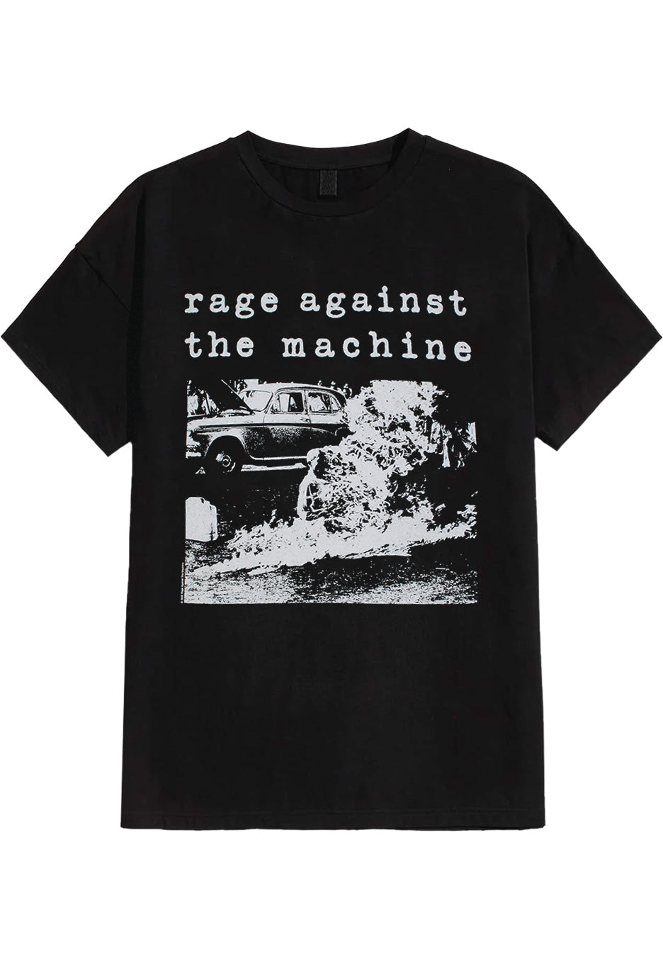 00's RAGE AGAINST THE MACHINE Tシャツ 火炎瓶 M Rage Against The Machine Monk Fire - T-Shirt | Impericon
