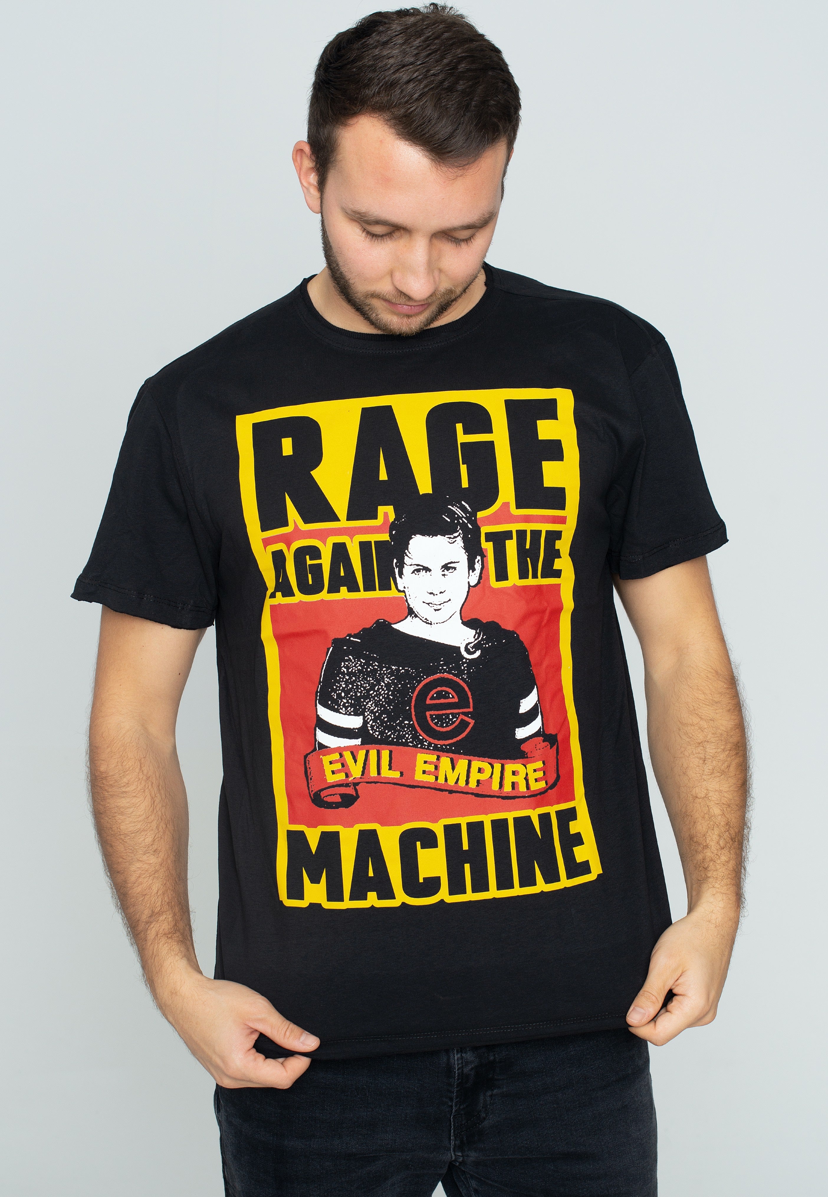 Rage aginst the machine evil empire Tシャツ Rage Against The Machine Officially Licensed Evil Empire Album Art