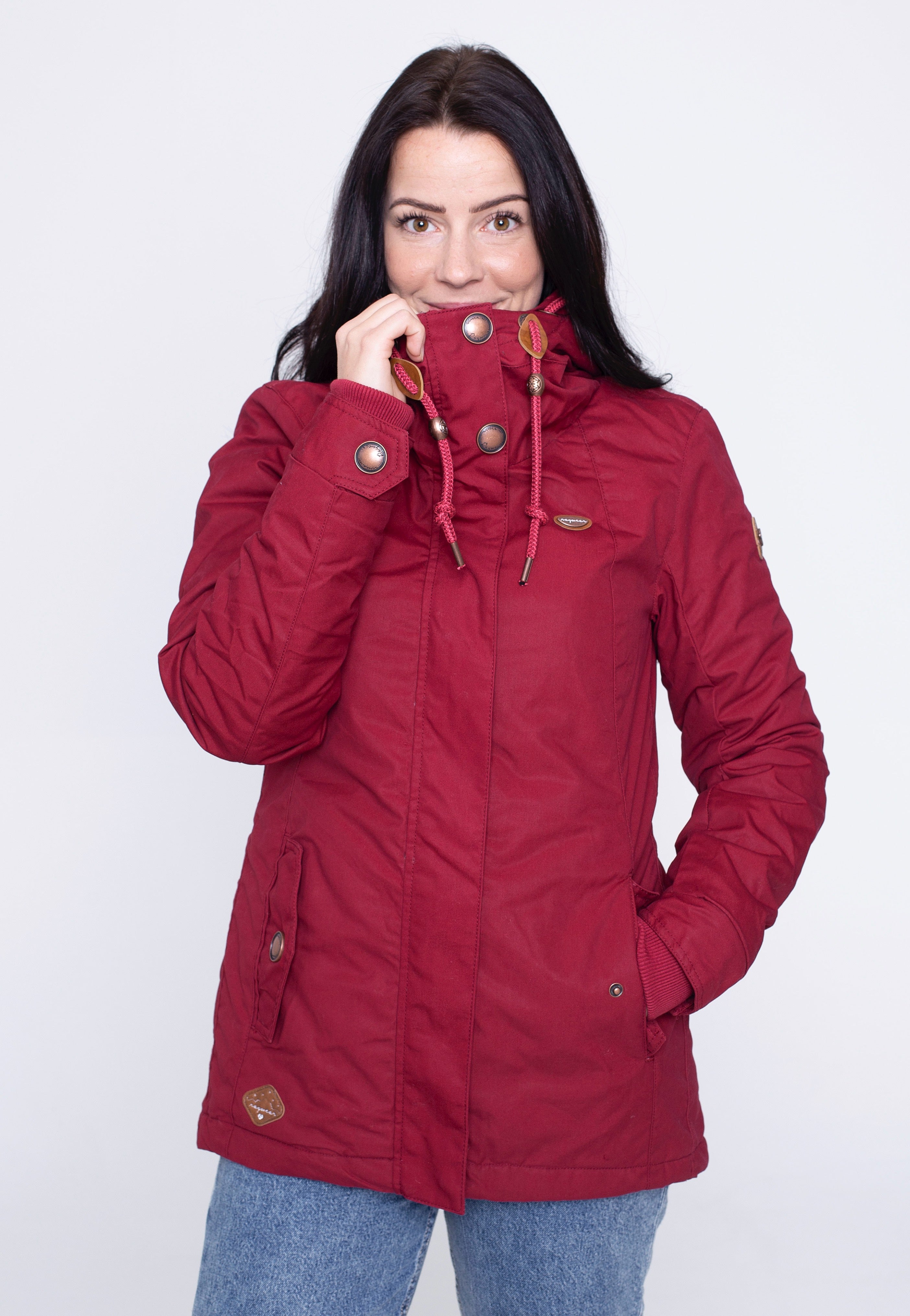 Ragwear Monade Wine Red Veste Impericon