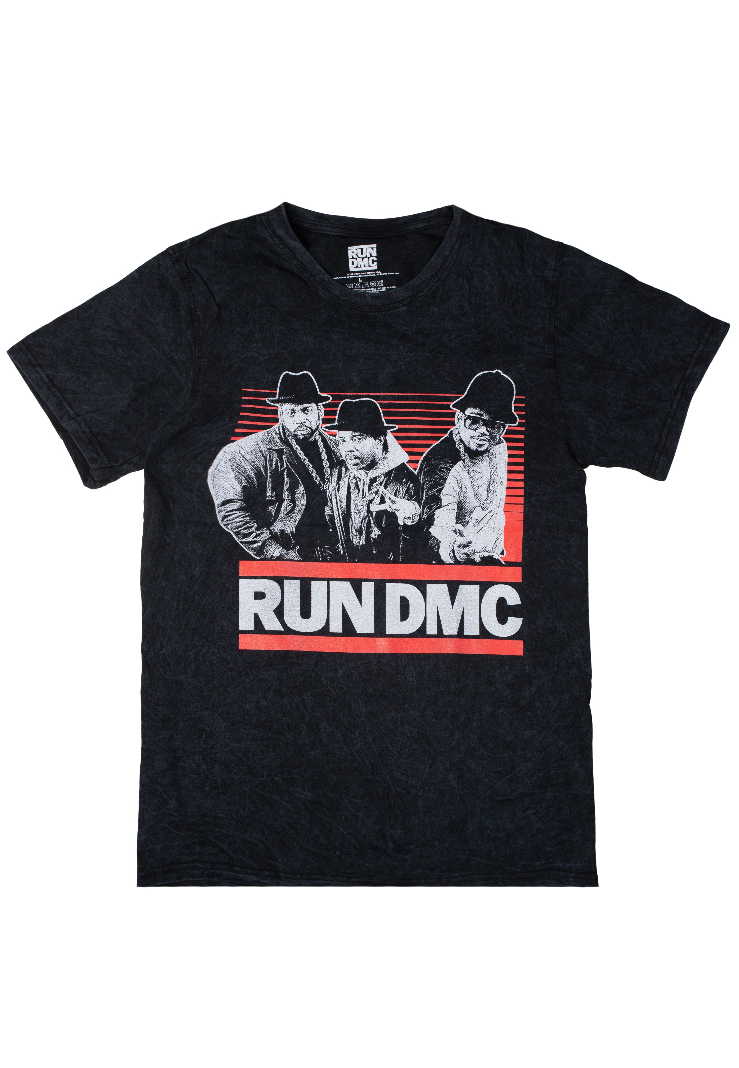 Run DMC Gradient Bars Dip Dye - T-Shirt | Impericon