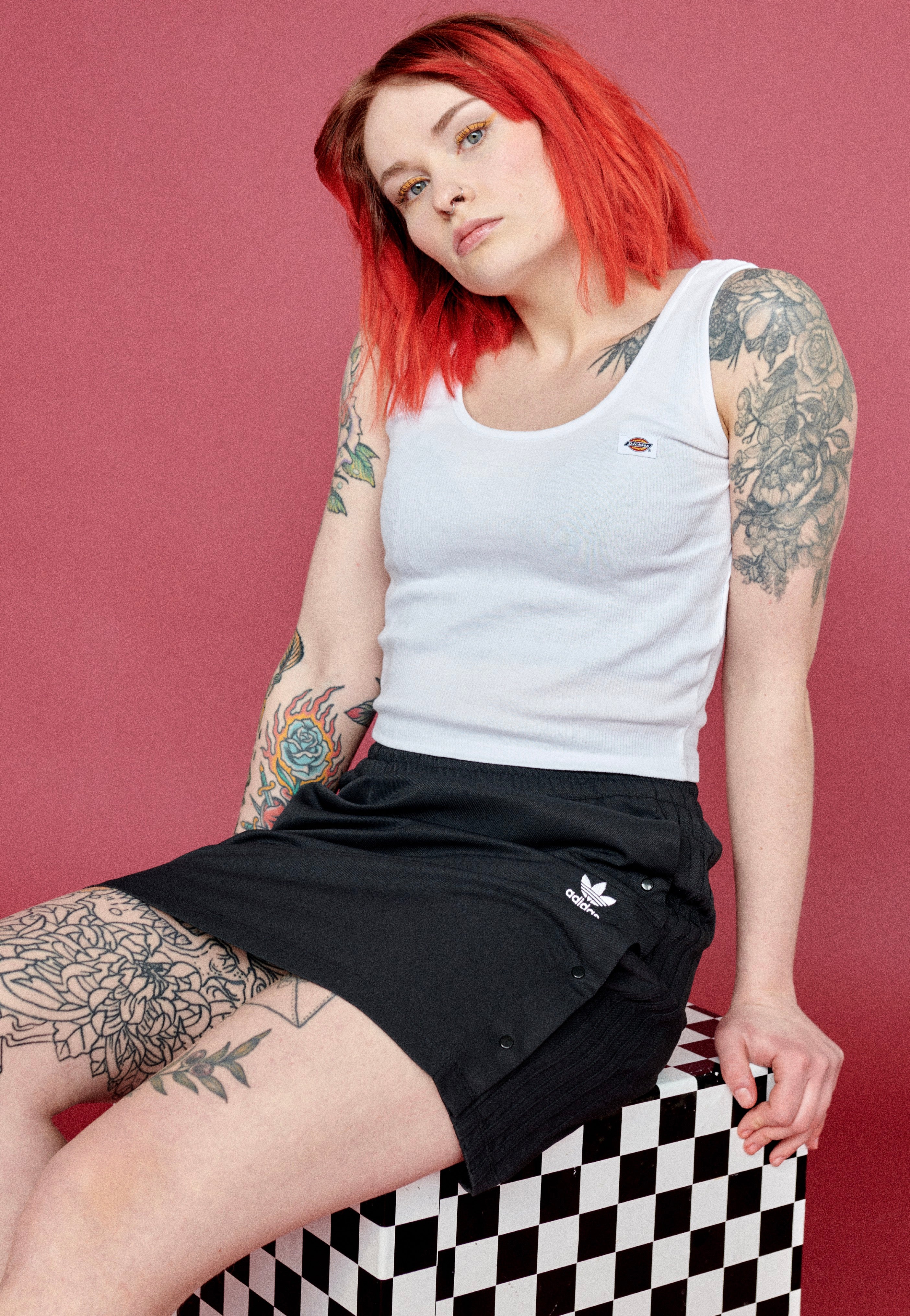 Adidas - Skirt Black - Skirt | Impericon