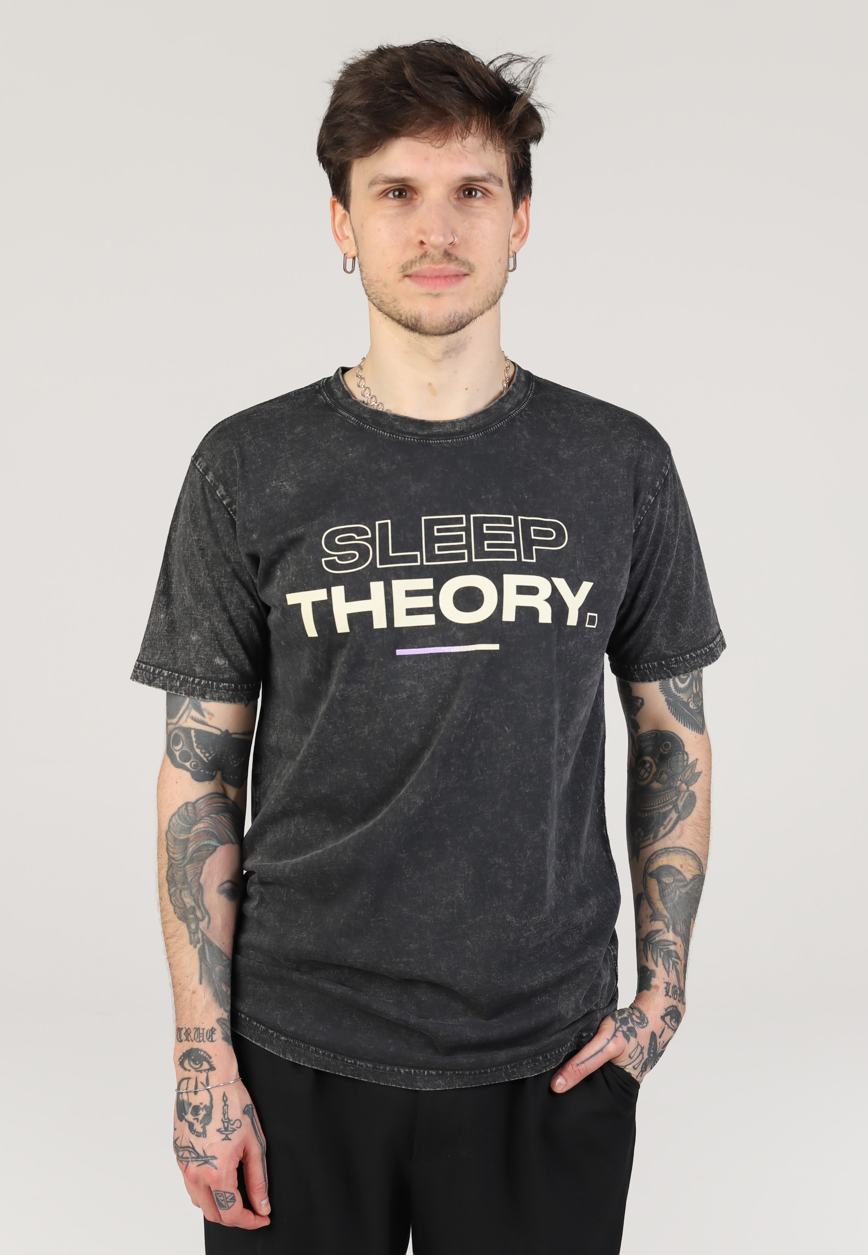 Sleep Theory Floral Faded Black - T-Shirt | Impericon