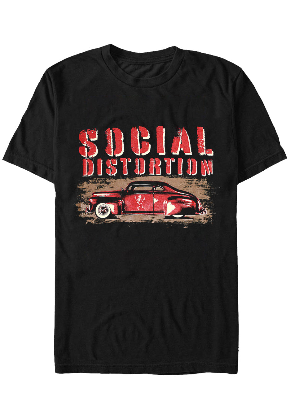 Social Distortion Red Car - T-Shirt | Impericon