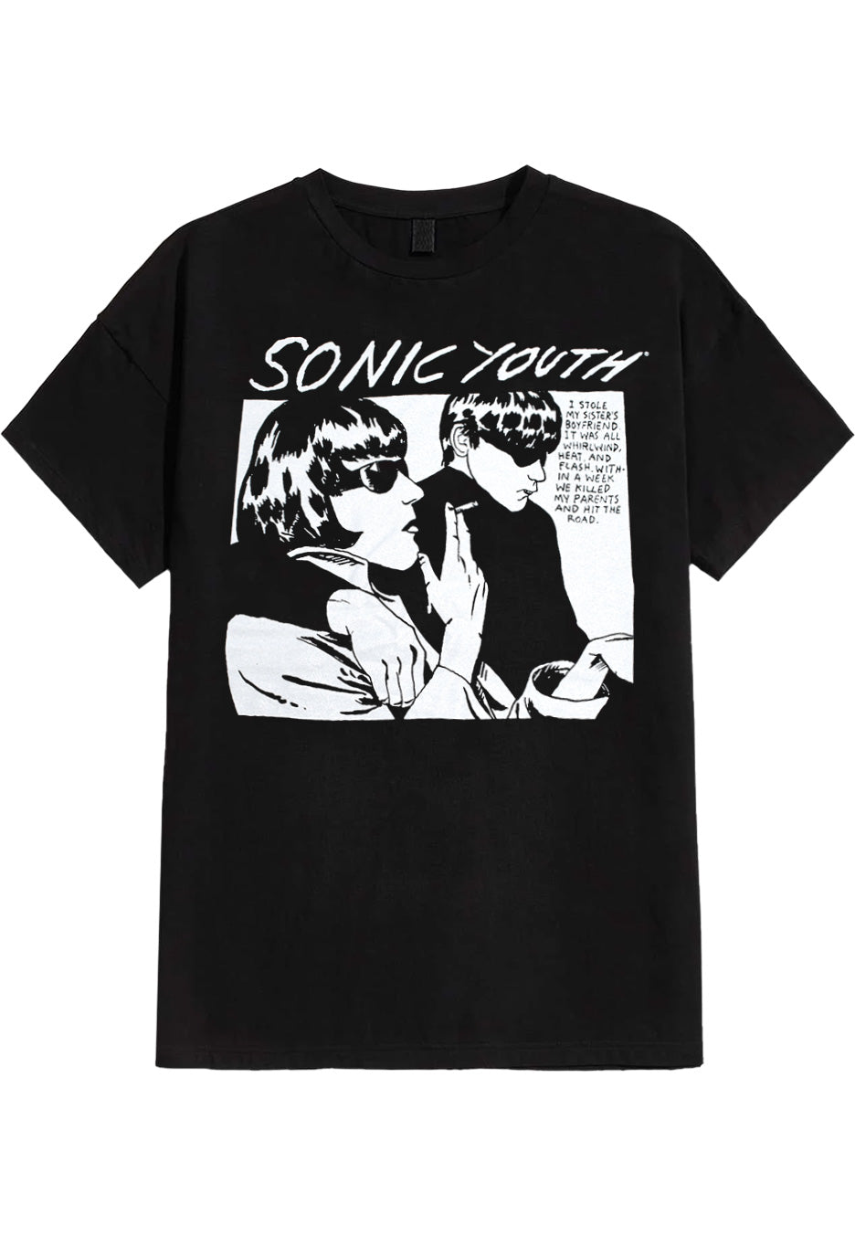 90s sonic youth GOO Tシャツ ユーロ Sonic Youth Goo Album Cover - T-Shirt | Impericon