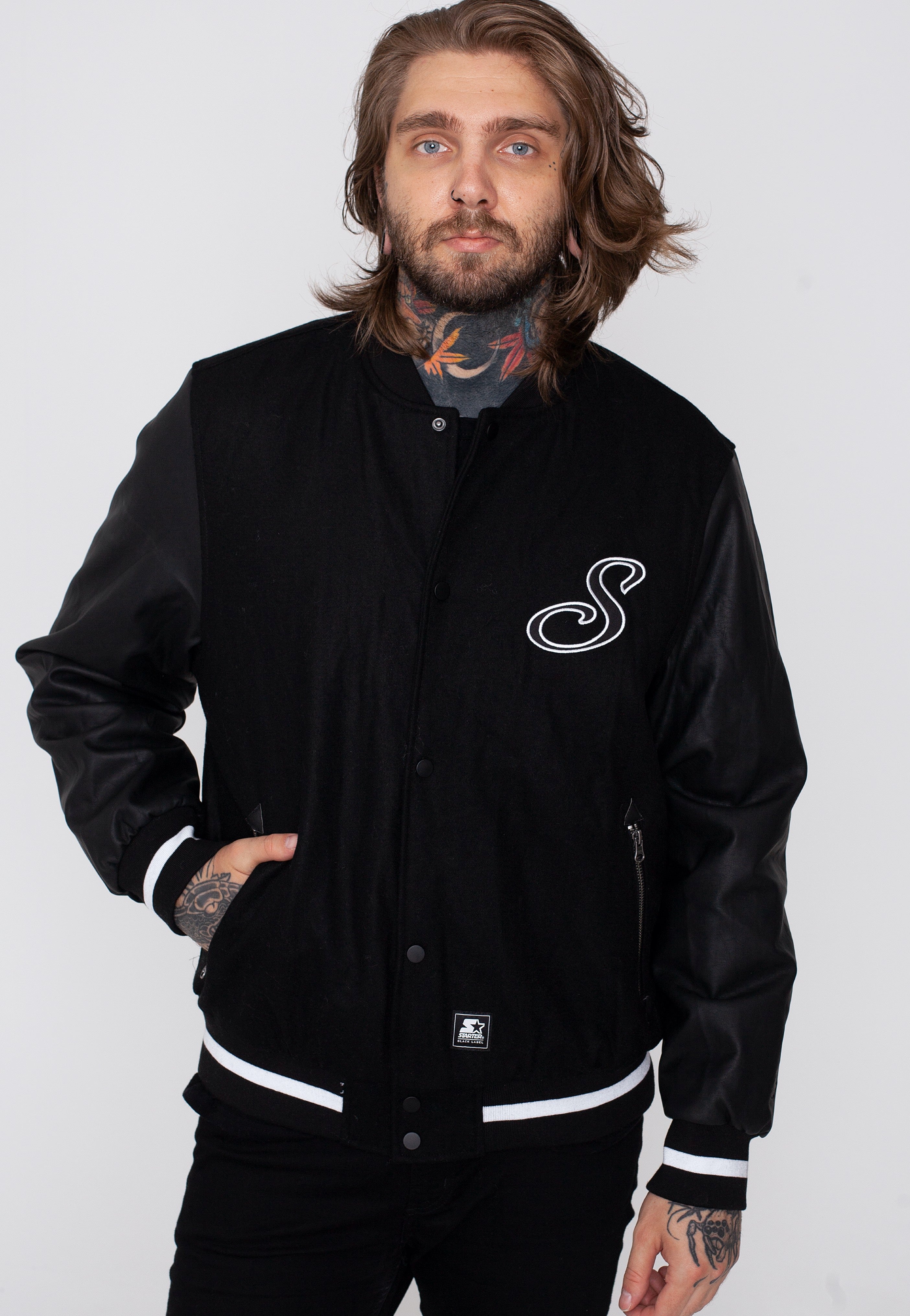 Starter - Script College Black - College Jacket | Impericon