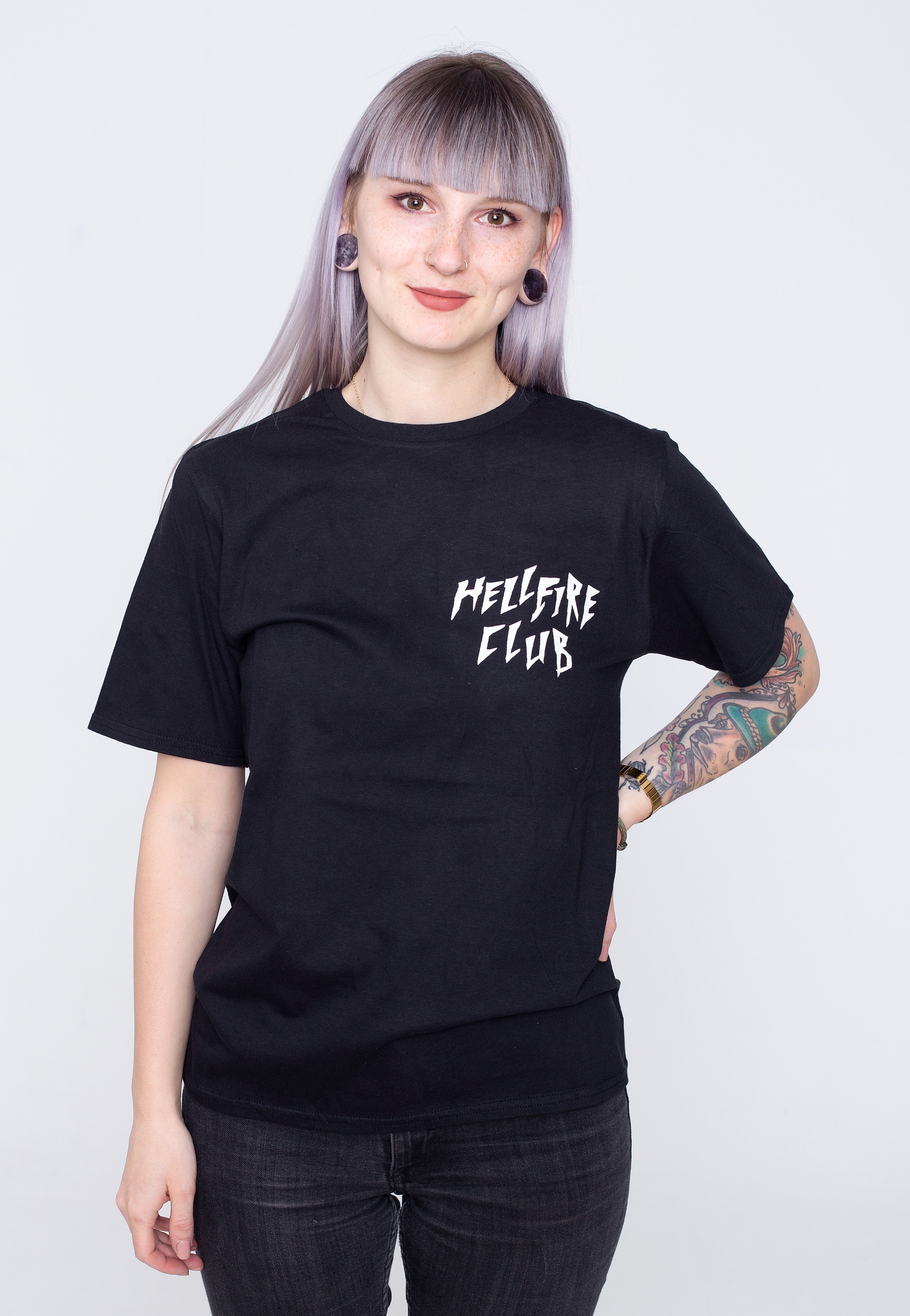 Stranger Things Hellfire Club Skull - T-Shirt | Impericon
