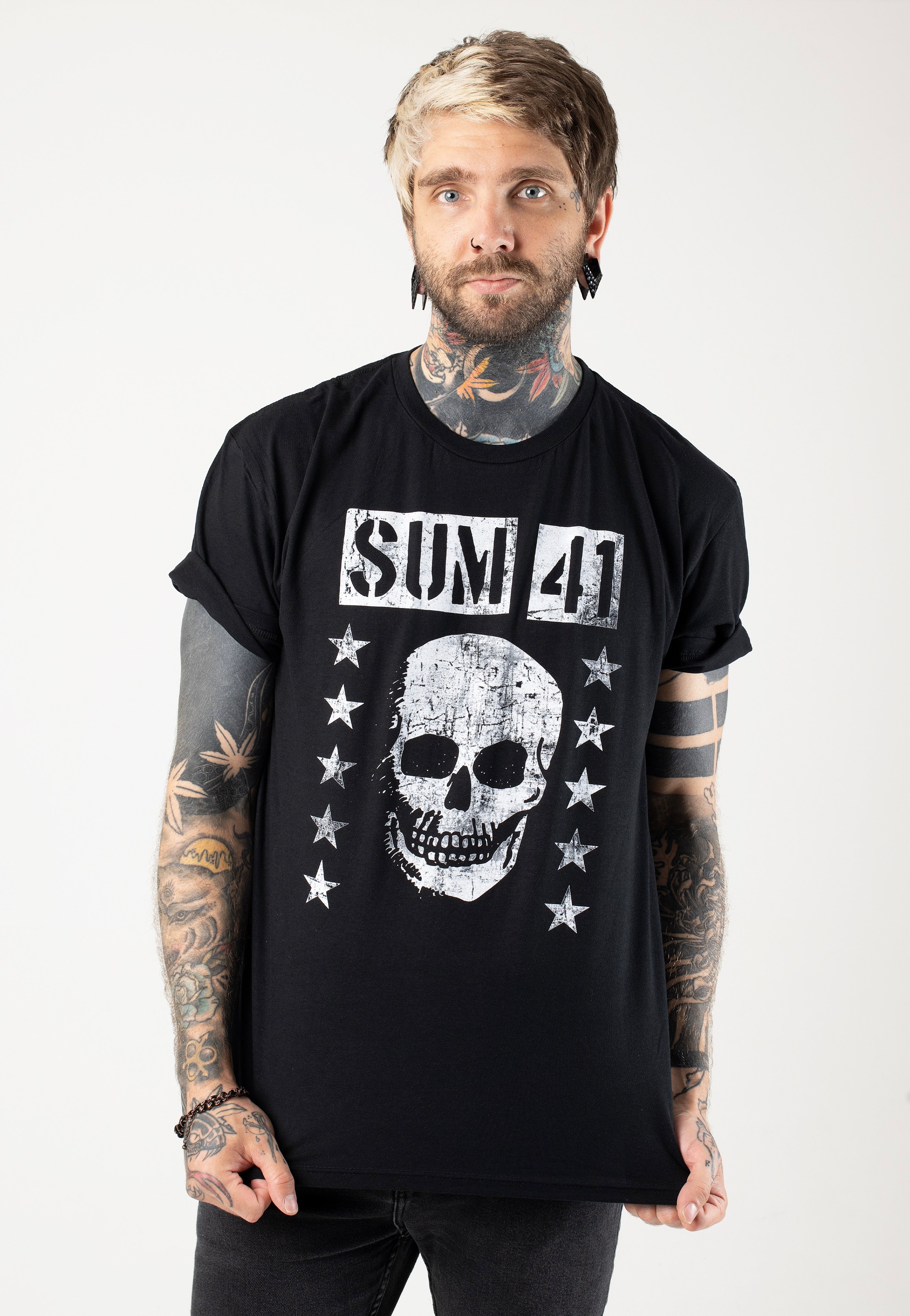 Sum 41 Grinning Skull - T-Shirt | Impericon