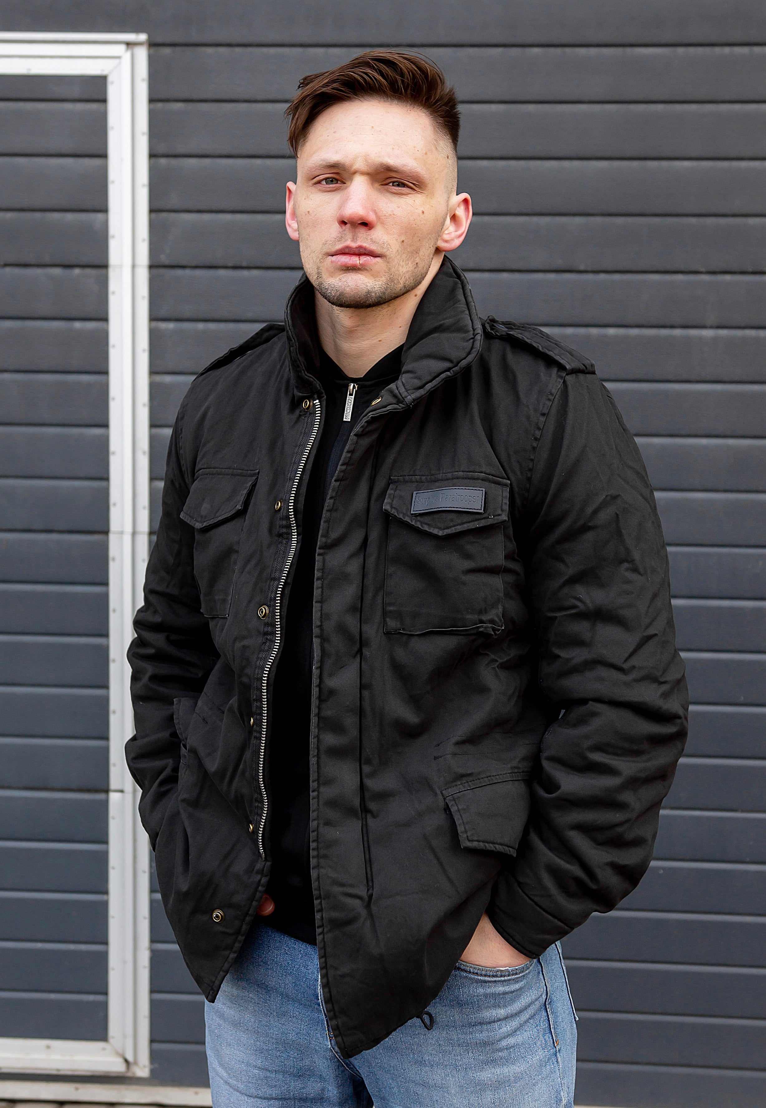 Surplus Paratrooper Black - Jacket | Impericon