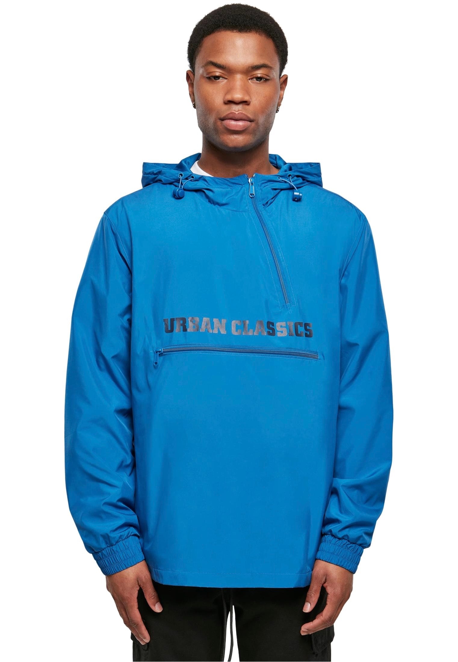 Urban Classics Giacca Puffer Uomo - Trapuntata Invernale Con Cerniera Laterale E Cappuccio - Modello Herren Pull Over