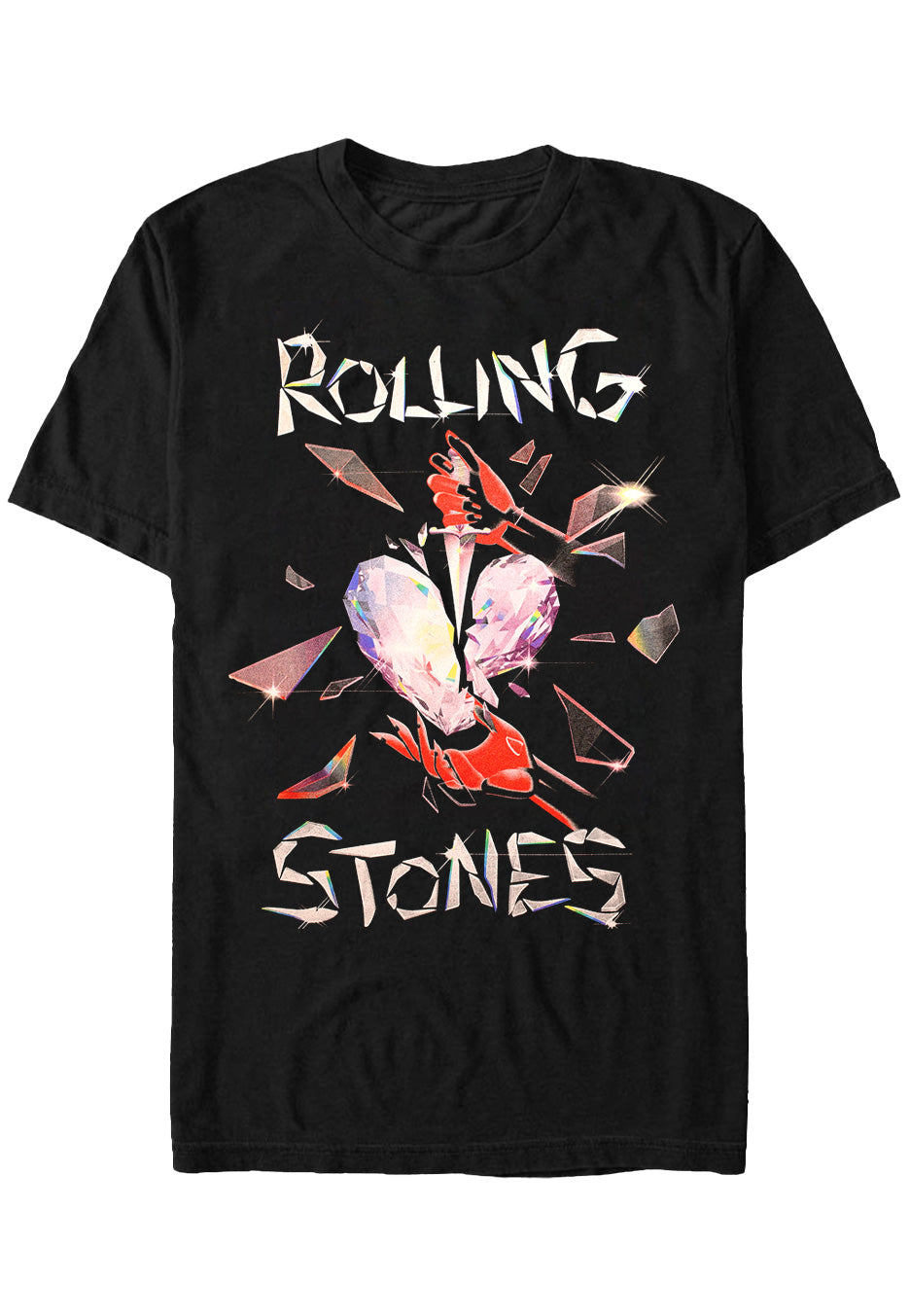 The Rolling Stones Hackney Diamonds Heart - T-Shirt | Impericon