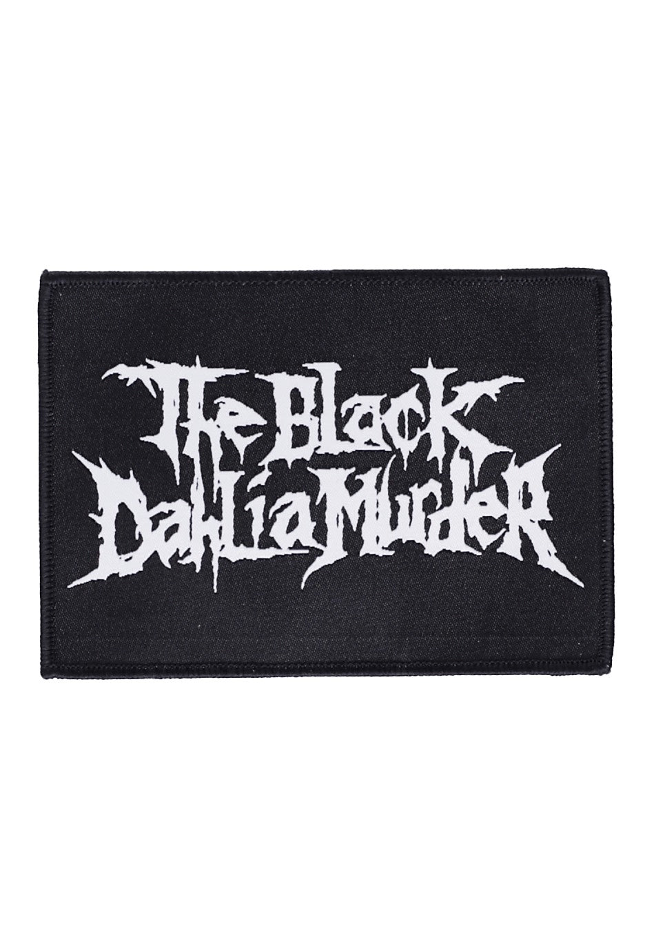 Toppa Ricamata Termoadesiva "The Black Dahlia Murder" - Ricamo Di Alta Qualità Per Giubbotti E Zaini
