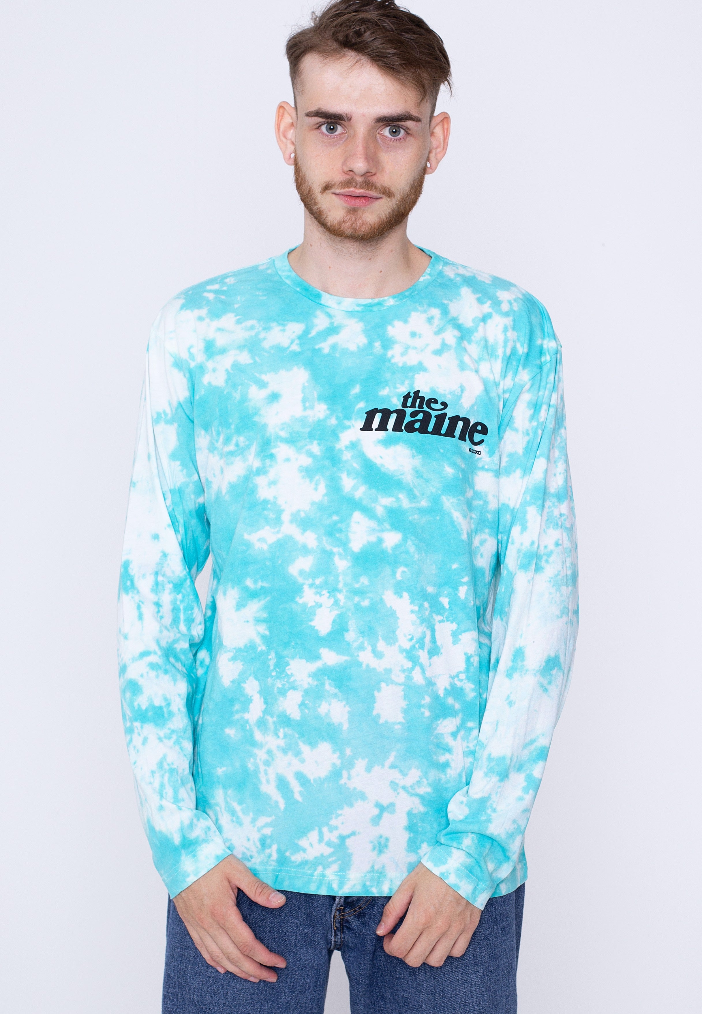 tie dye long sleeve men