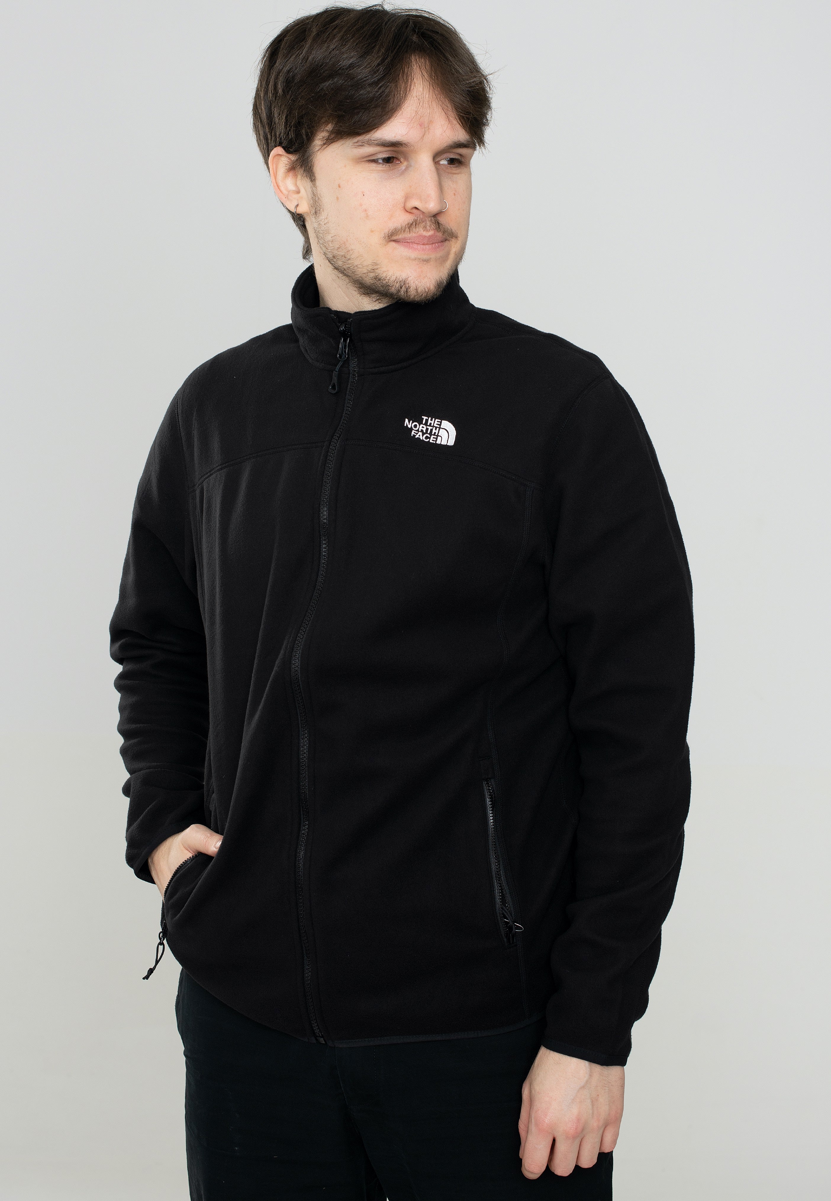 The North Face - 100 Glacier Full Zip Tnf Black - Jacket | Impericon