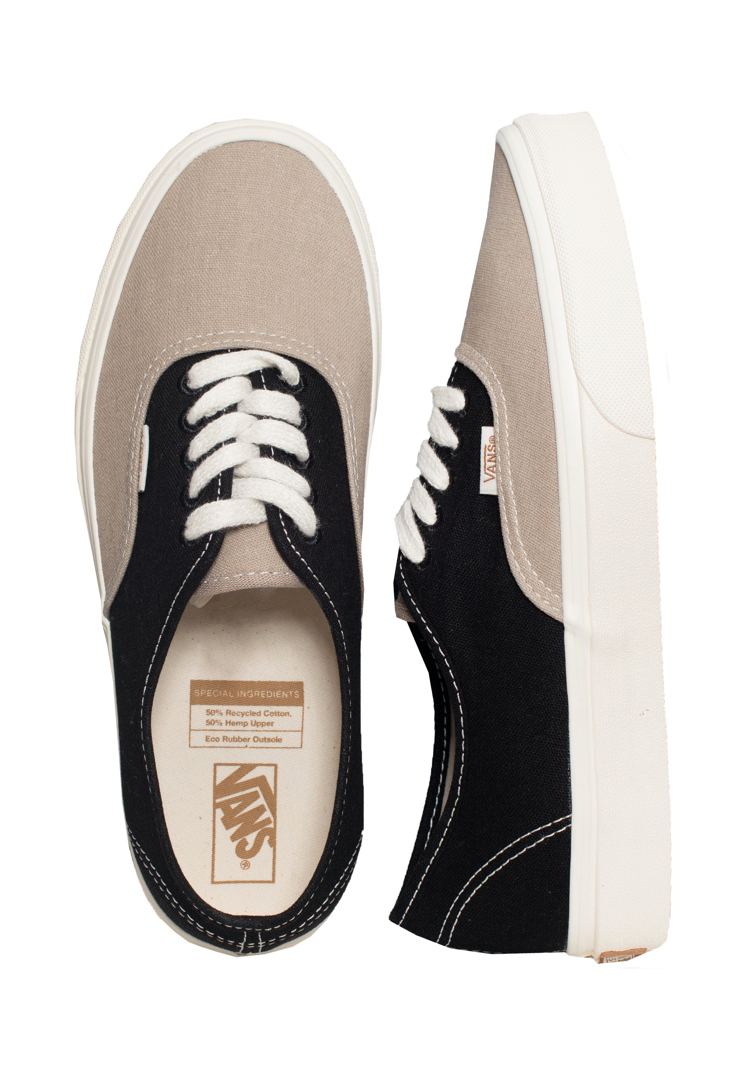 Vans Authentic Eco Theory Multi Block Black - Shoes | Impericon