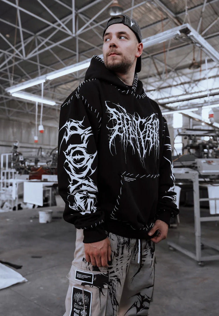 Stay Cold Apparel - Void Woven Oversized Black - Hoodie | Impericon
