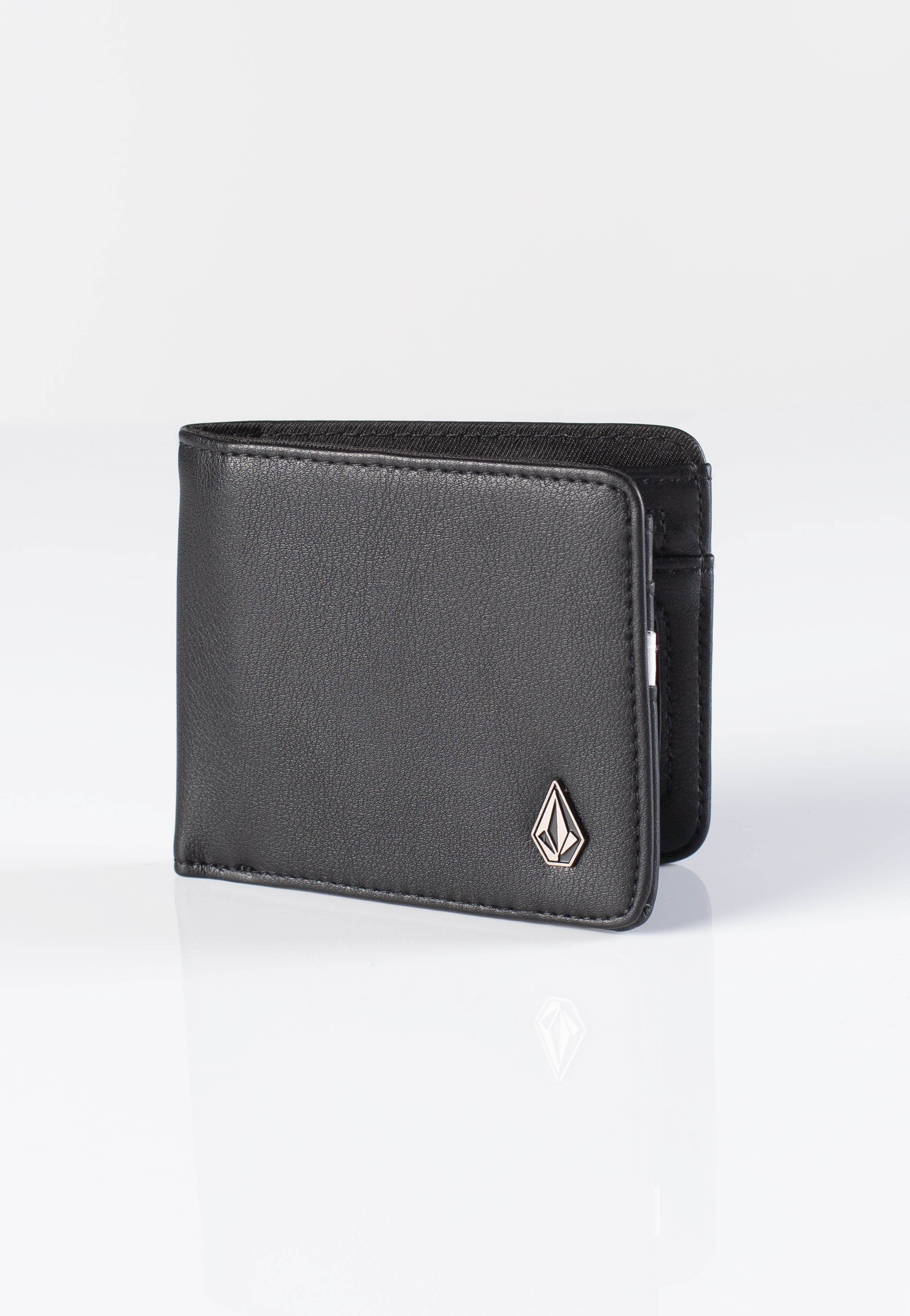 Volcom Slim Stone Cartera Volcom Volcom Slim Stone PU S Black