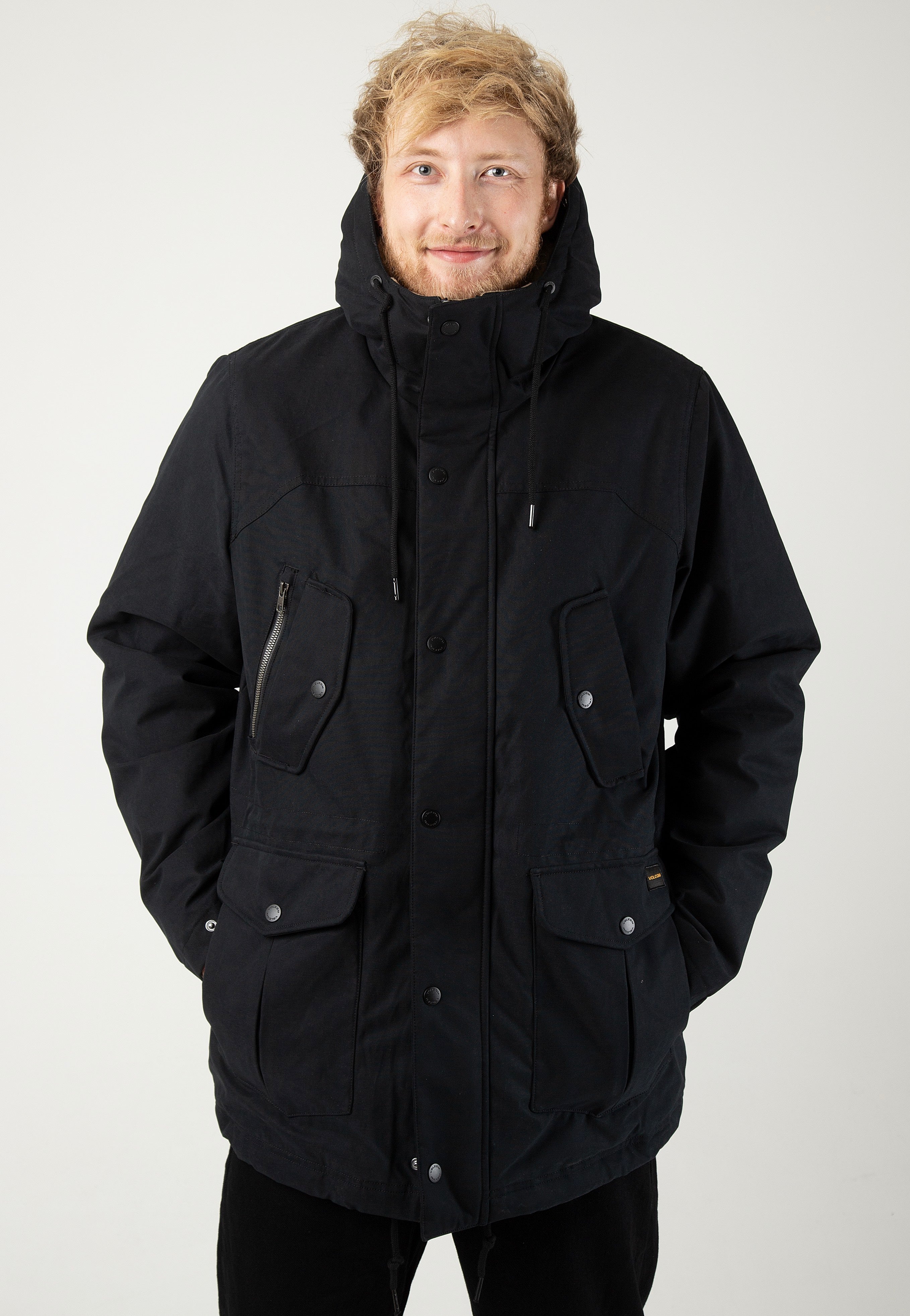 Volcom Starget 5k Black - Parka | Impericon