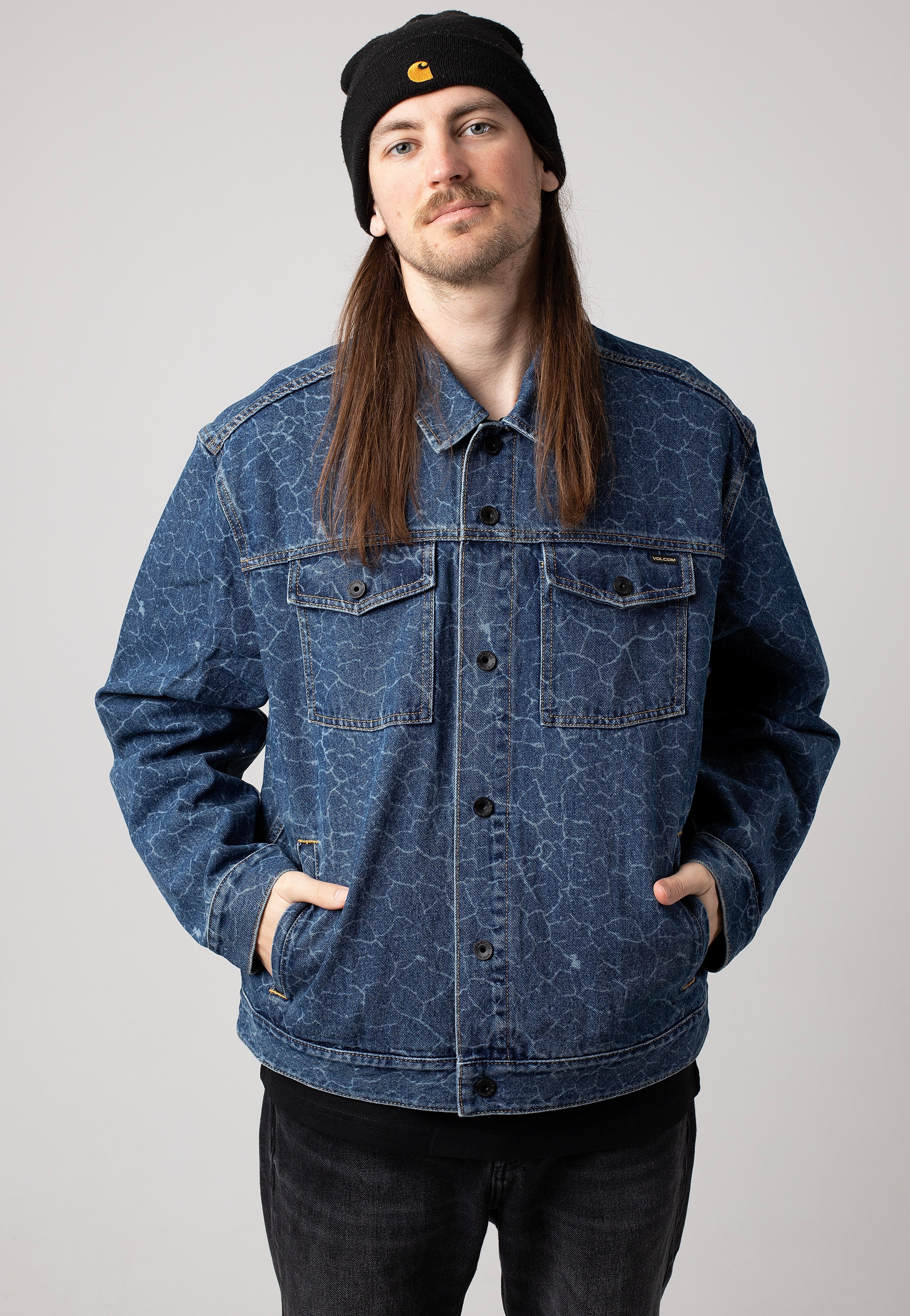 こもり　denim ジャケット Volcom - Tetsunori Denim Lazer - Jeans Jacket | Impericon