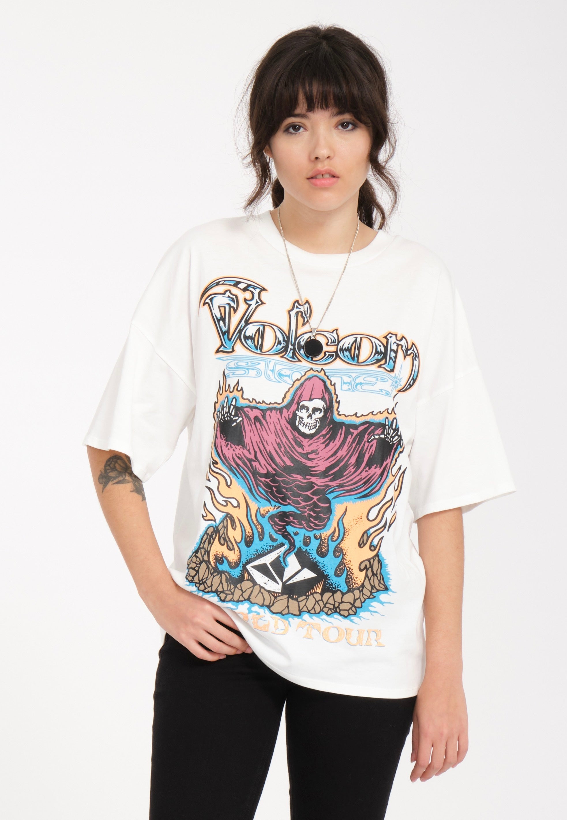 Volcom Voltrip Star White - T-Shirt | Impericon