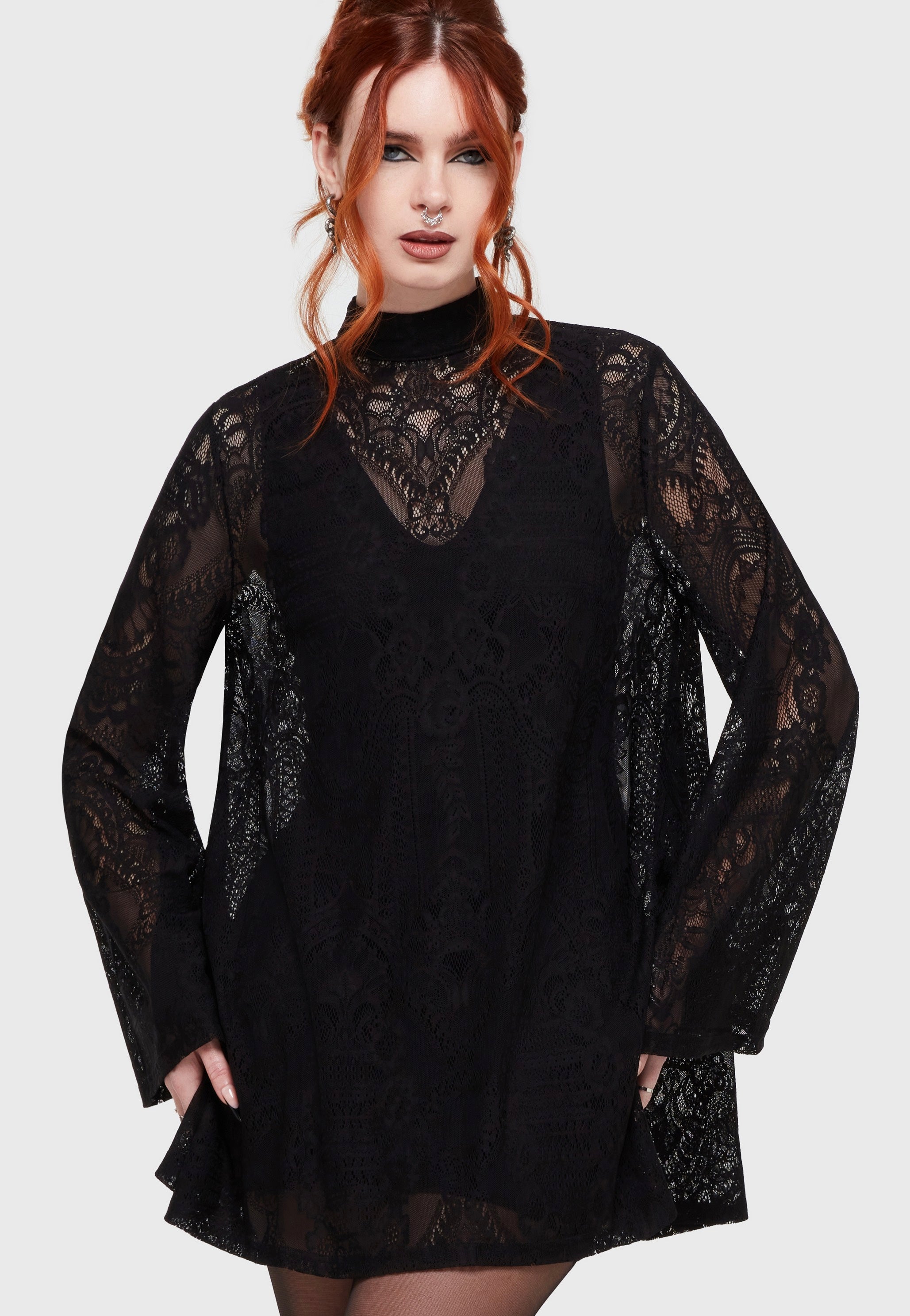black dress mourning Killstar - Waltz In Mini - - Black - XS The Sleeveless Turtleneck Dress in-stock Gothic Dress ESTIMATED ARRIVAL Size:41 EU