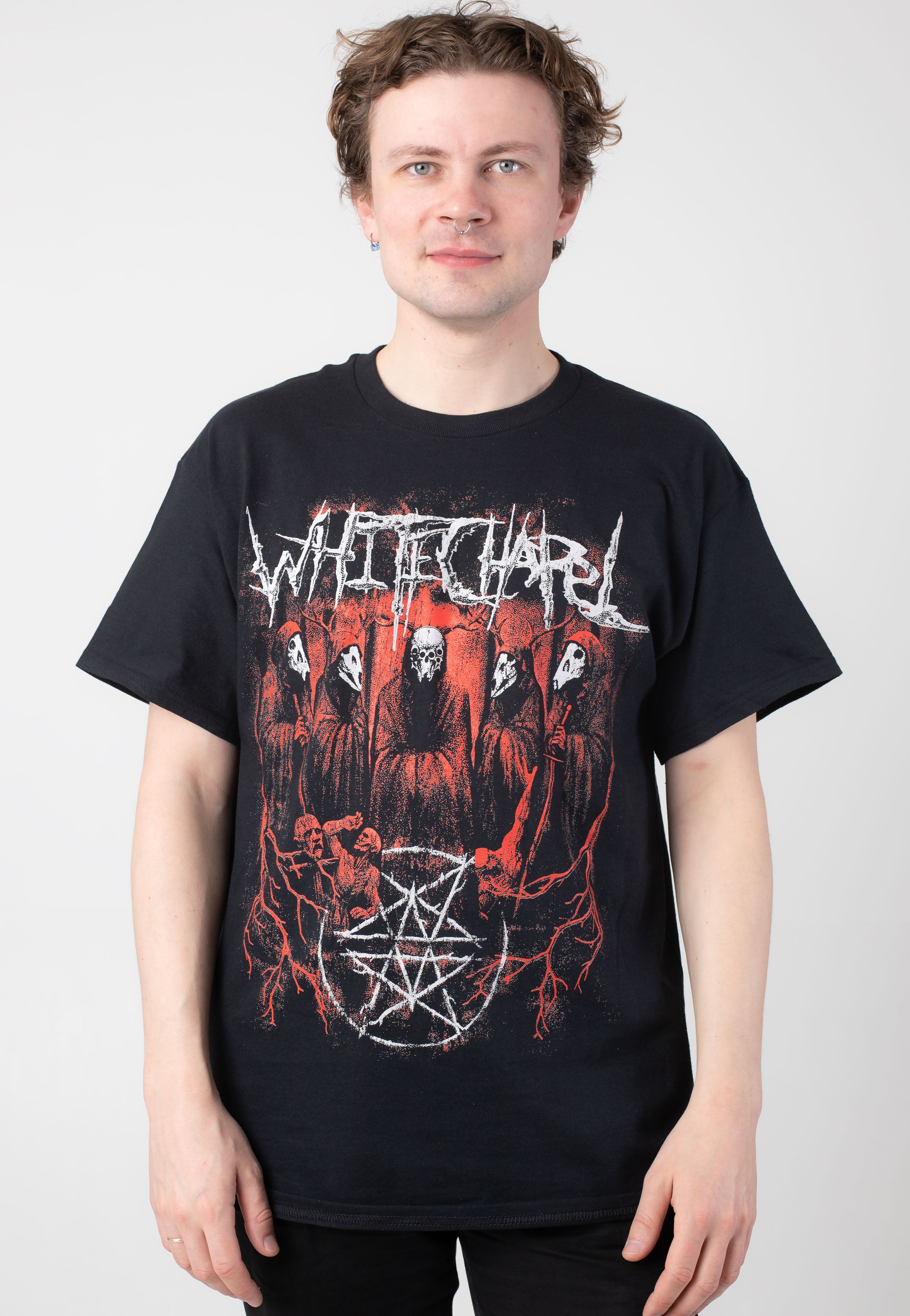T-shirt Metal Whitechapel Deathcore - Multicolore - 100% Coton - Tailles S à 3XL - Neuf Avec étiquette