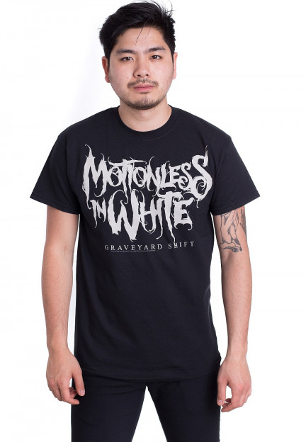 Motionless In White Graveyard Shift Shirt Size Medium